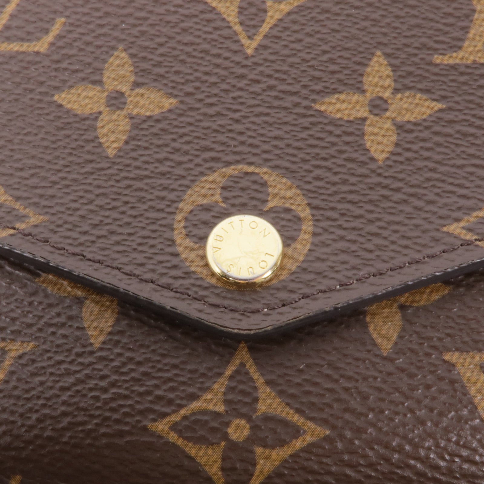 LOUIS VUITTON Monogram Portefeuille Sarah金扣長錢包