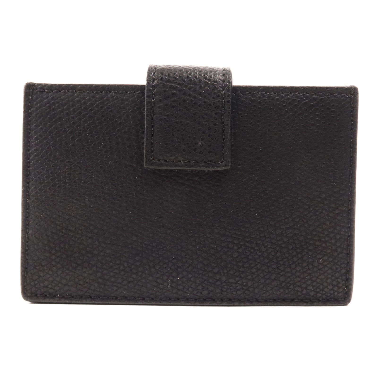 FENDI 牛皮皮革Flat F金扣卡片套