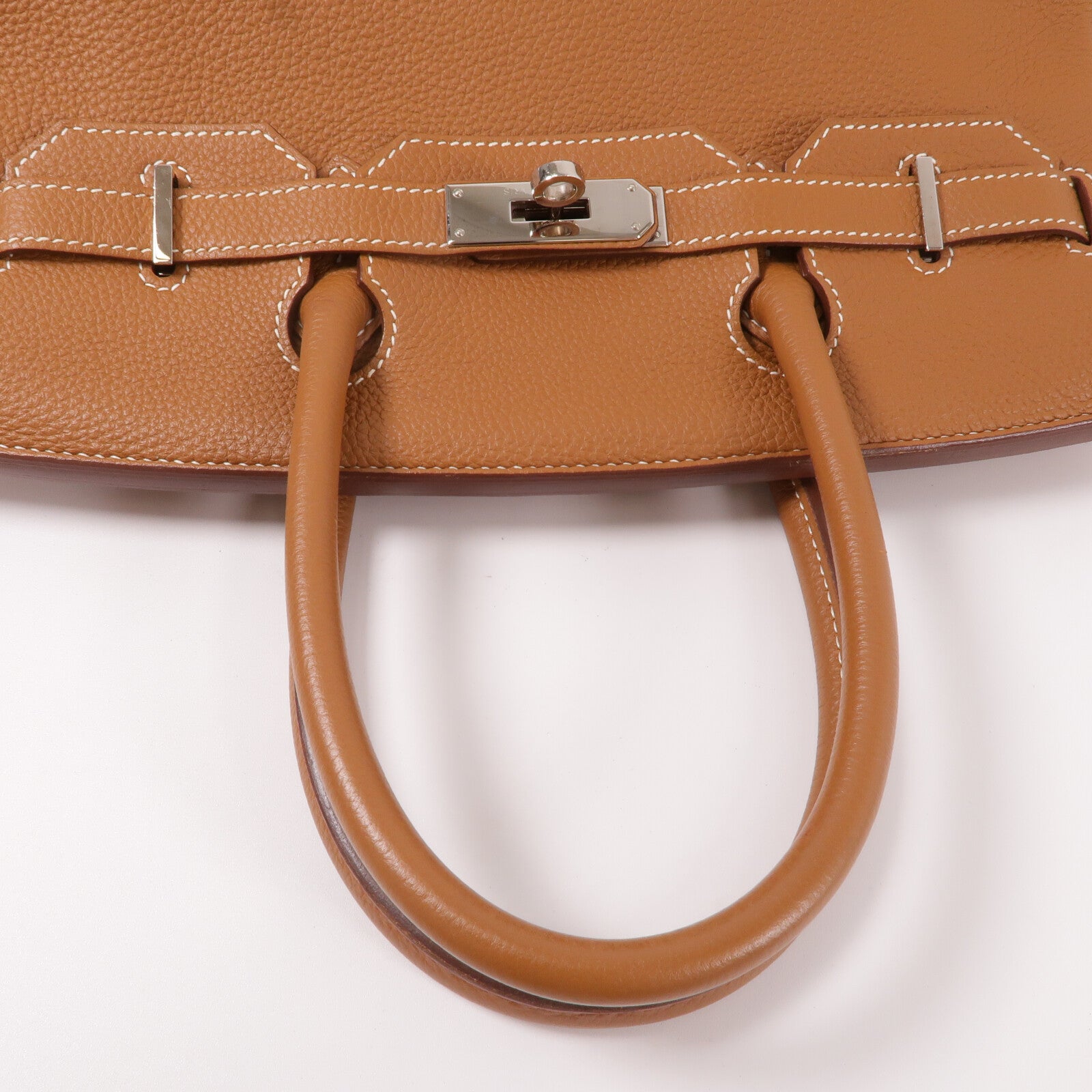 HERMES Togo皮革Birkin 30手挽袋Gold