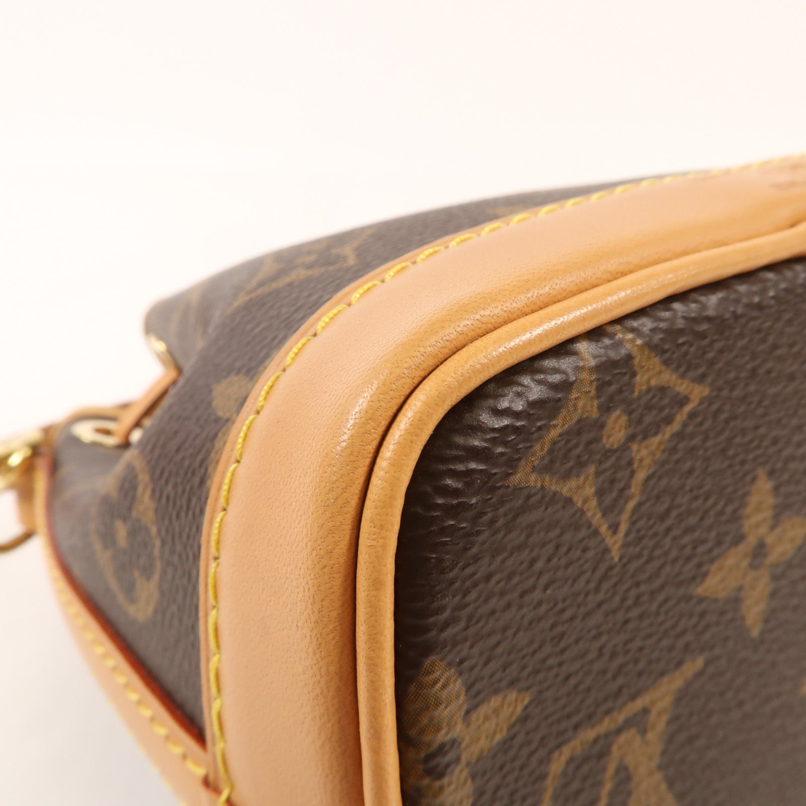 LOUIS VUITTON Monogram Nano Noe金扣手挽肩背兩用袋