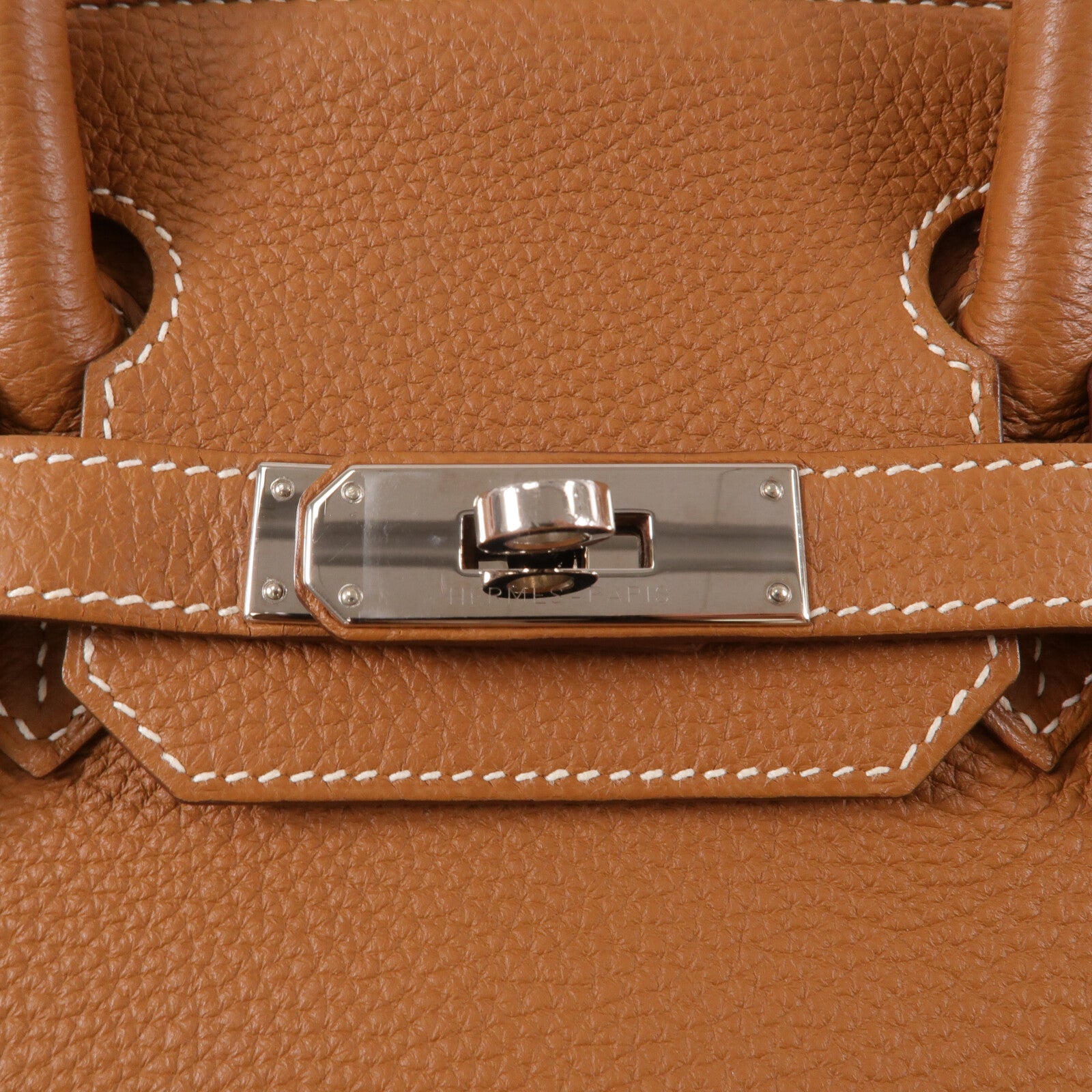 HERMES Togo皮革Birkin 30手挽袋Gold