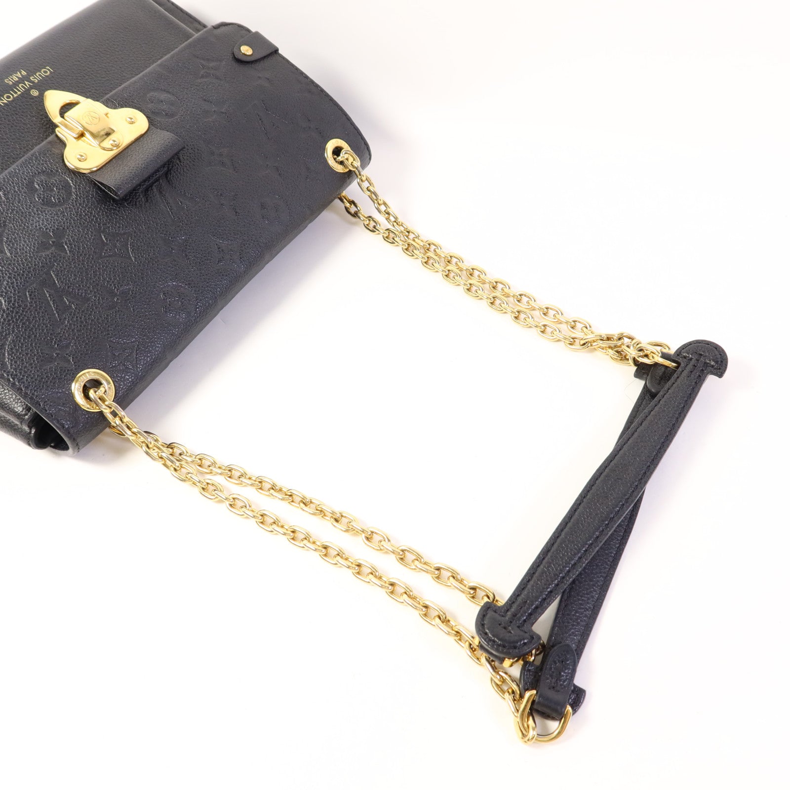 LOUIS VUITTON Monogram Empreinte Vavin PM金扣肩背袋