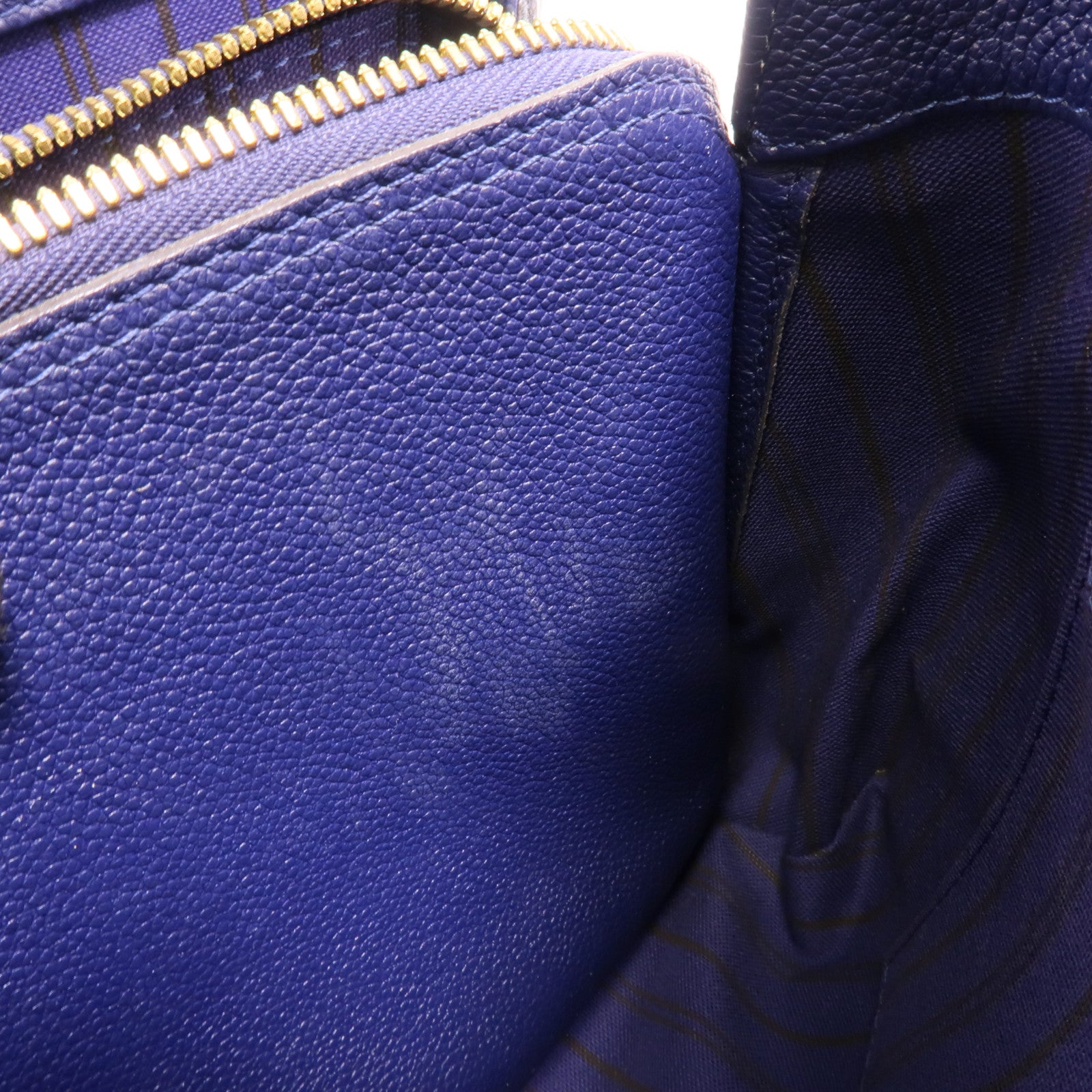 LOUIS VUITTON Monogram Empreinte Montaigne MM手挽肩背兩用袋