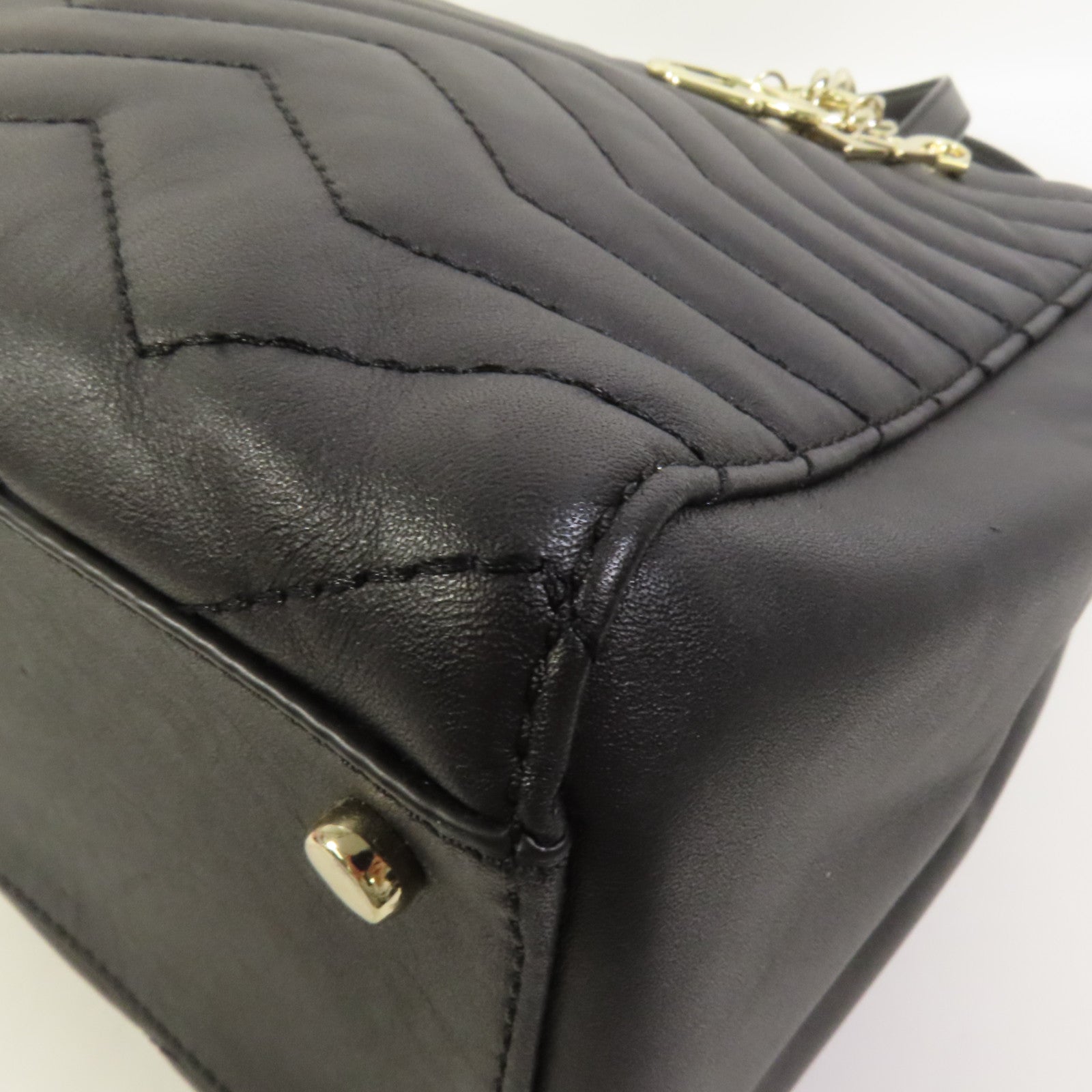 Kate Spade 牛皮皮革Tote Bag金扣肩背袋