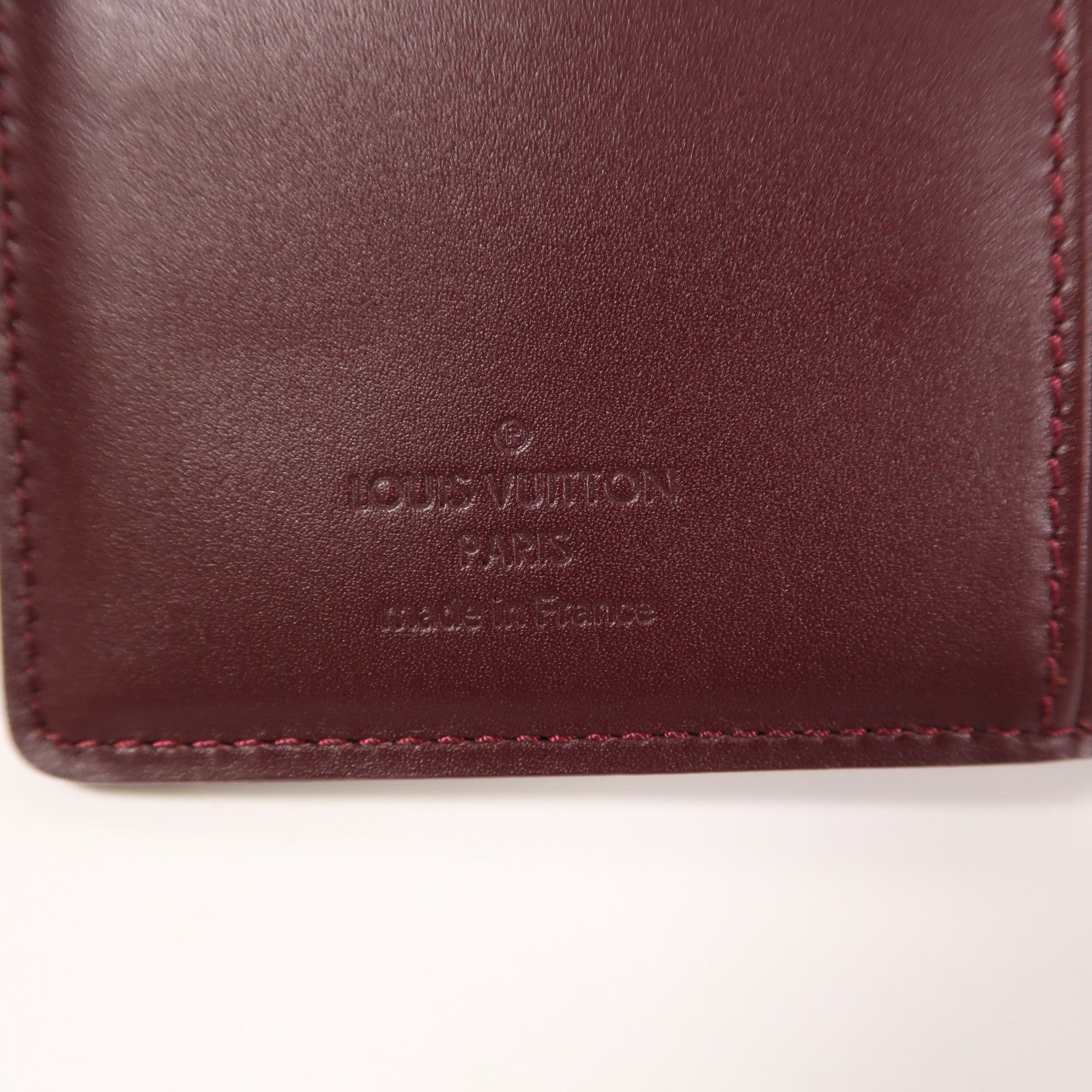 LOUIS VUITTON Monogram Vernis Wallet金扣錢包