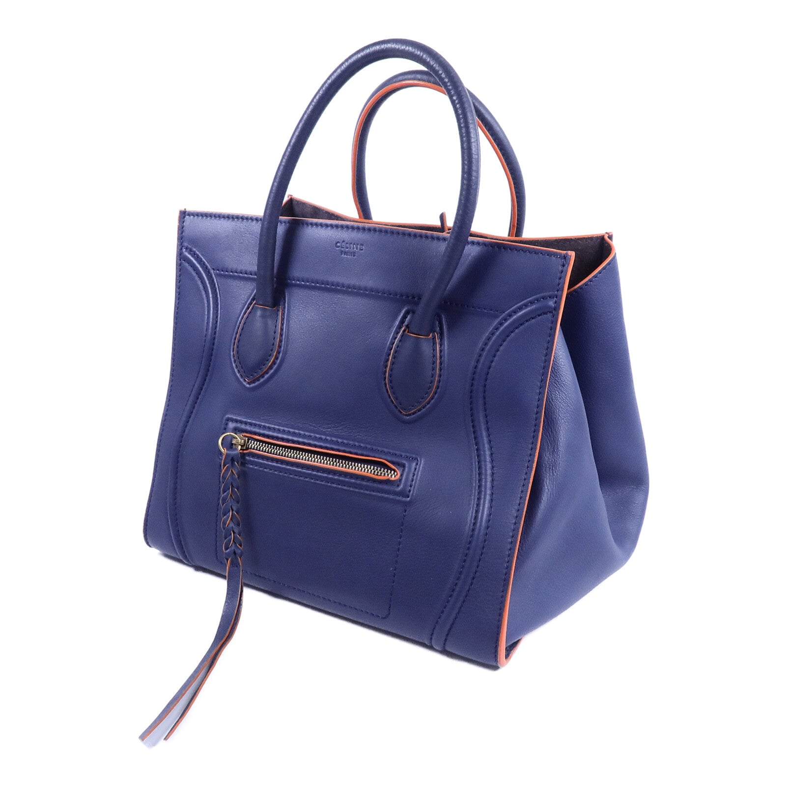 CELINE 牛皮皮革Luggage Phatom肩背袋