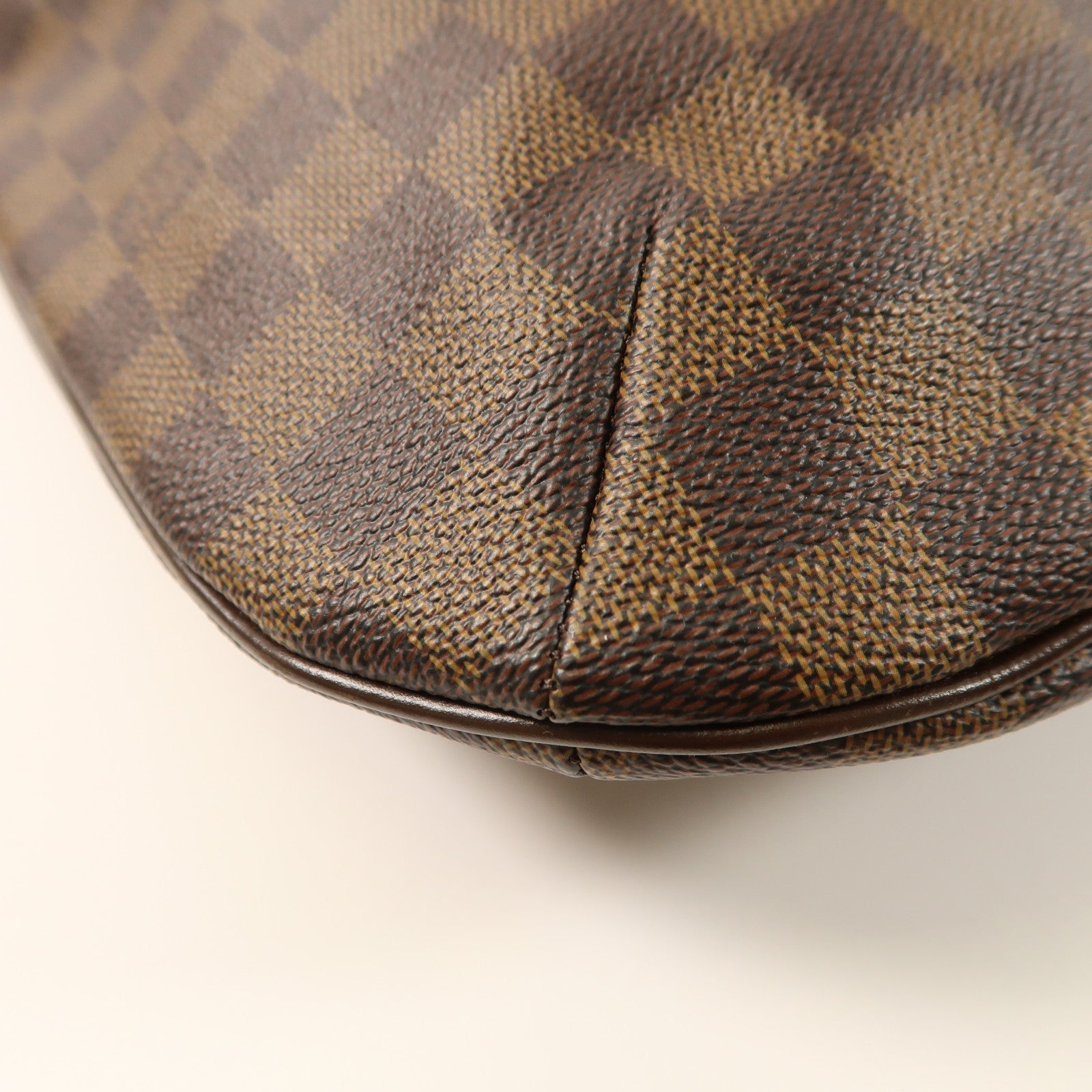 LOUIS VUITTON Damier Bloomsbury GM金扣肩背袋