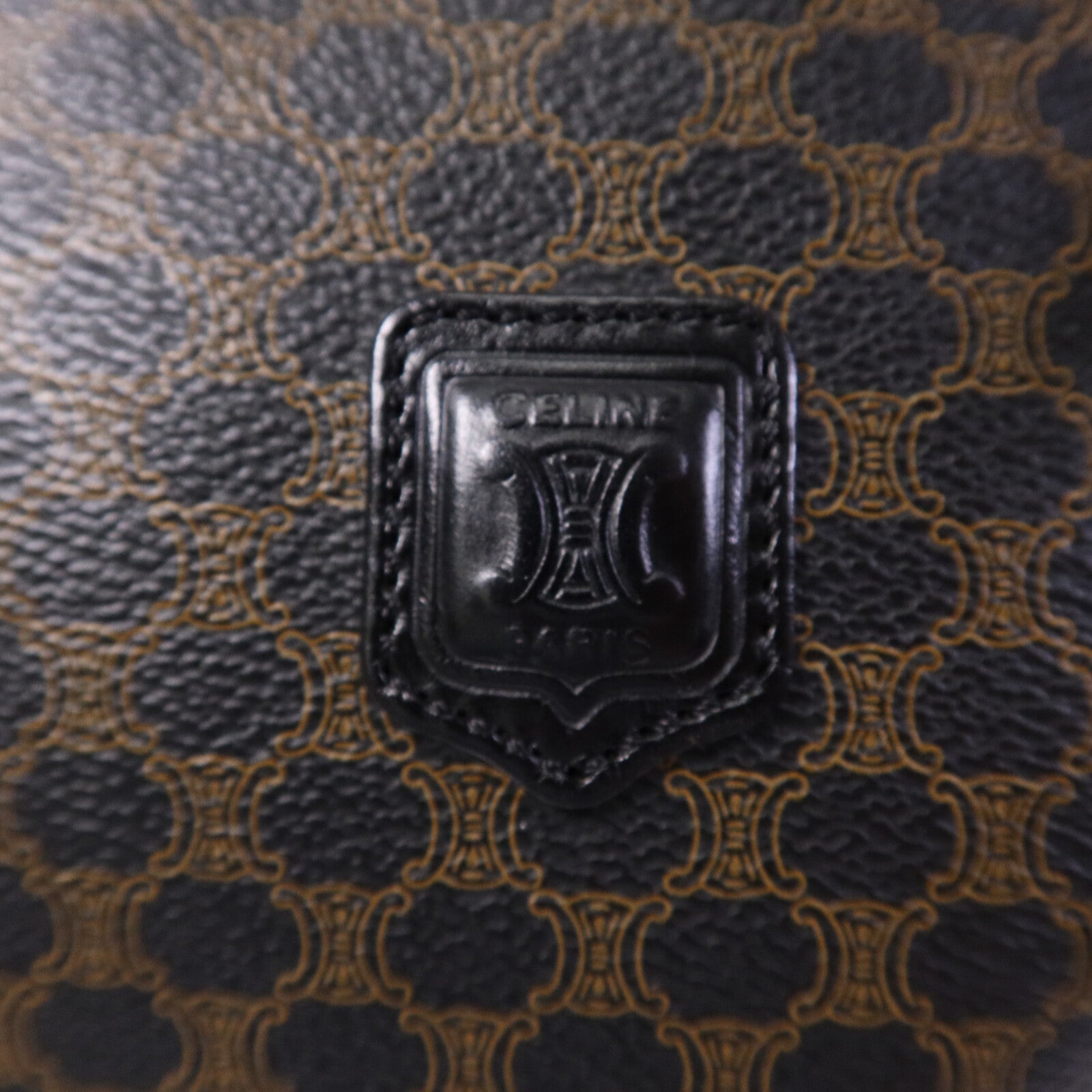 CELINE 牛皮皮革Tote Bag金扣手挽袋