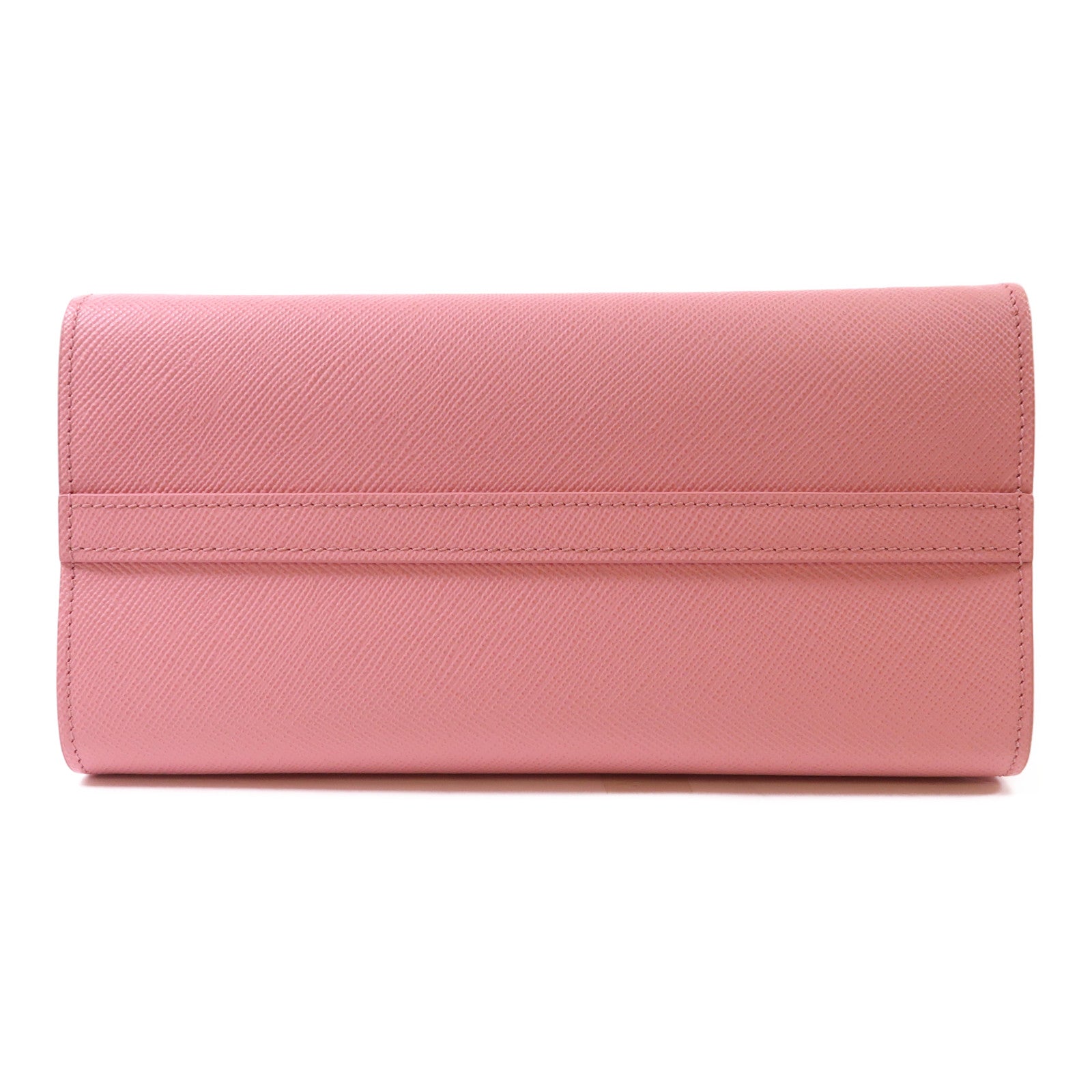 PRADA 牛皮皮革Monochrome金扣手挽肩背兩用袋