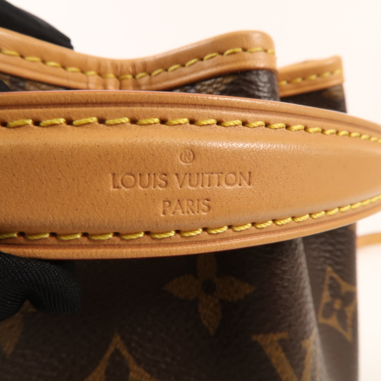 LOUIS VUITTON Monogram Nano Noe金扣手挽肩背兩用袋