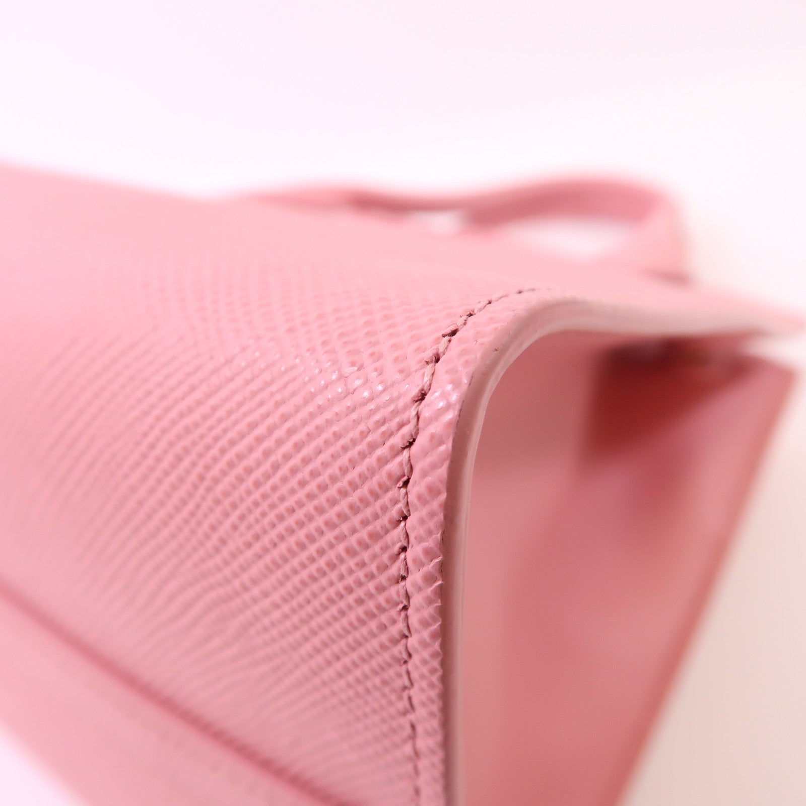 PRADA 牛皮皮革Monochrome金扣手挽肩背兩用袋