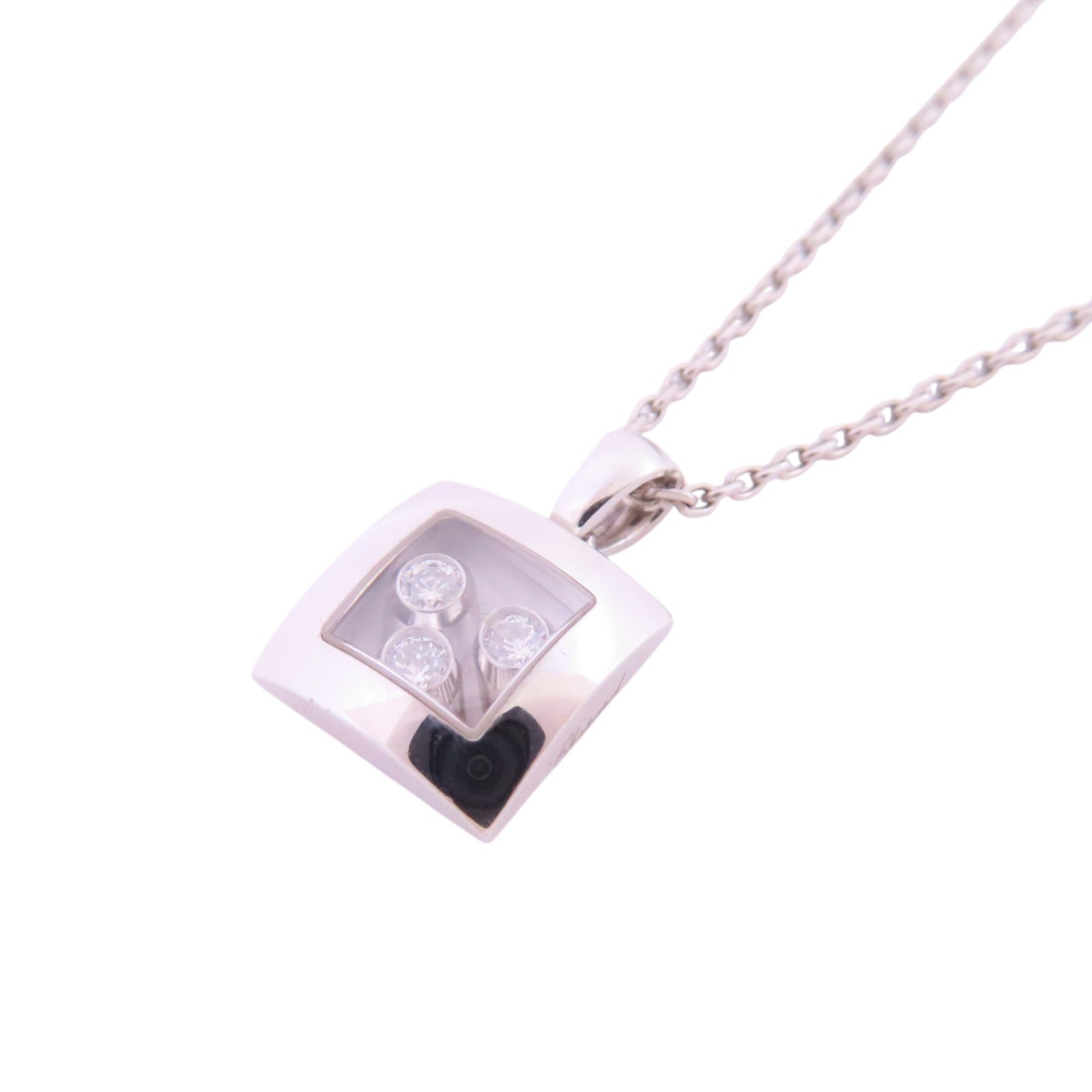 Chopard 【激減優惠】18K白金/鑽石Happy Diamonds Necklace項鏈
