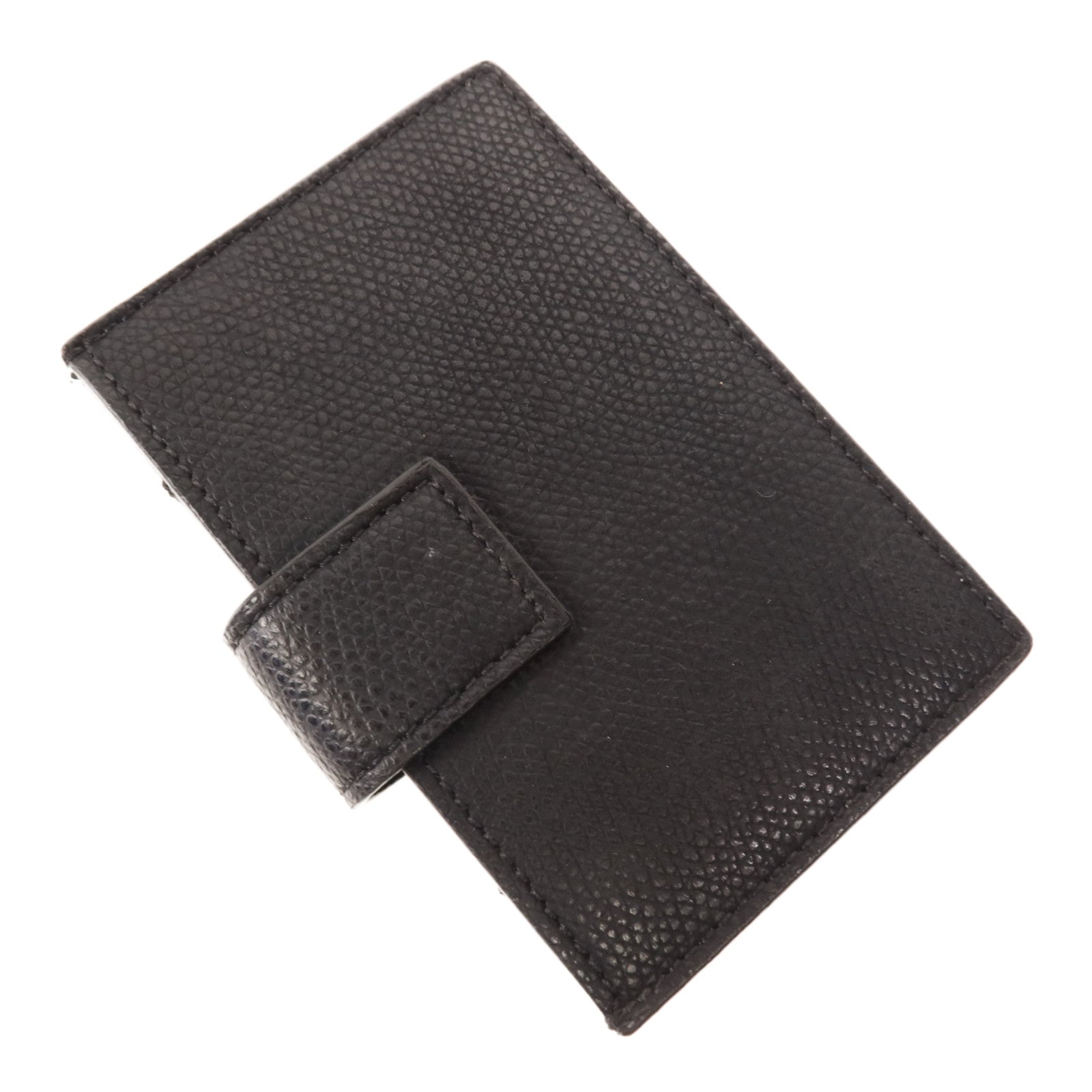 FENDI 牛皮皮革Flat F金扣卡片套