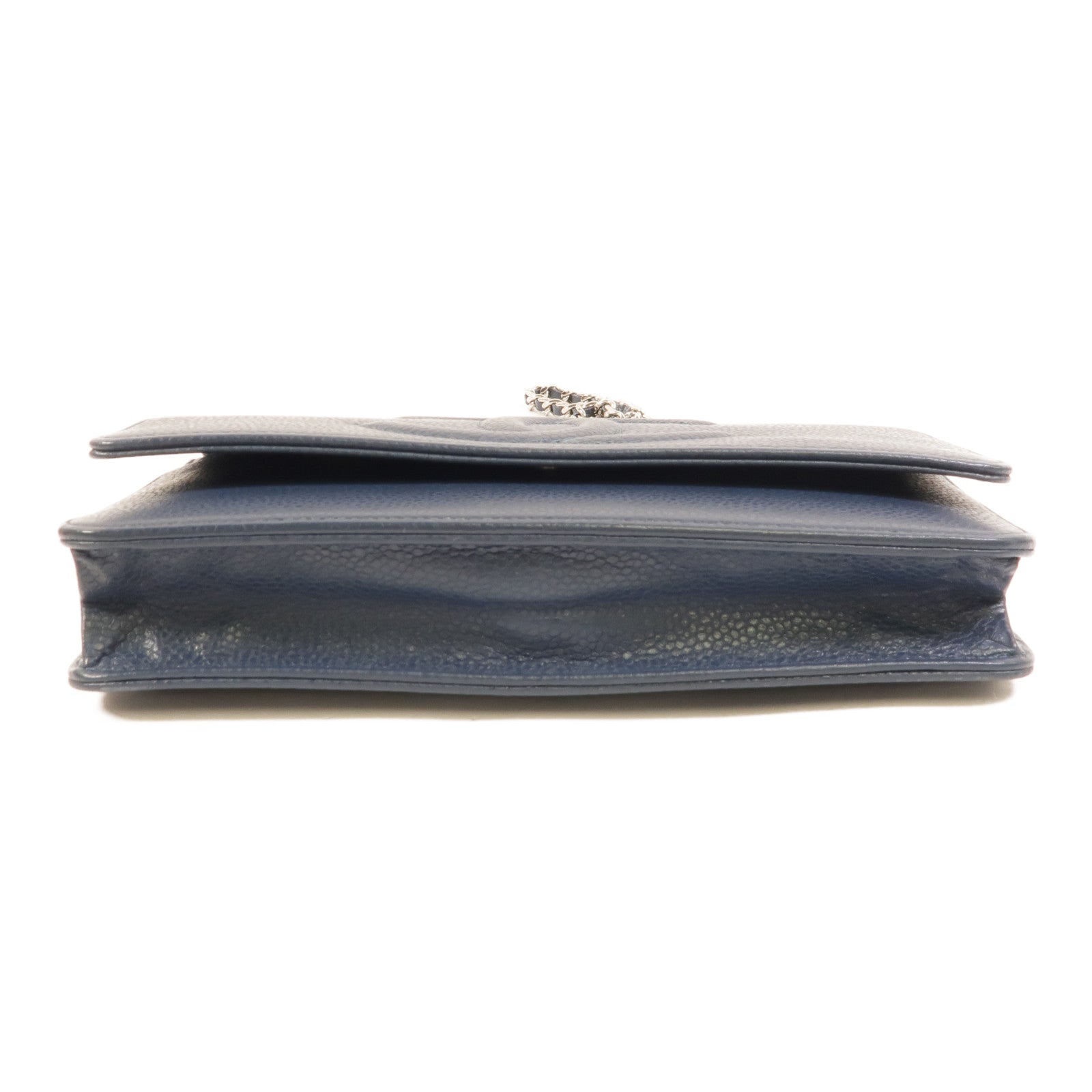 CHANEL 牛皮皮革WOC Wallet On Chain鏈帶肩背袋