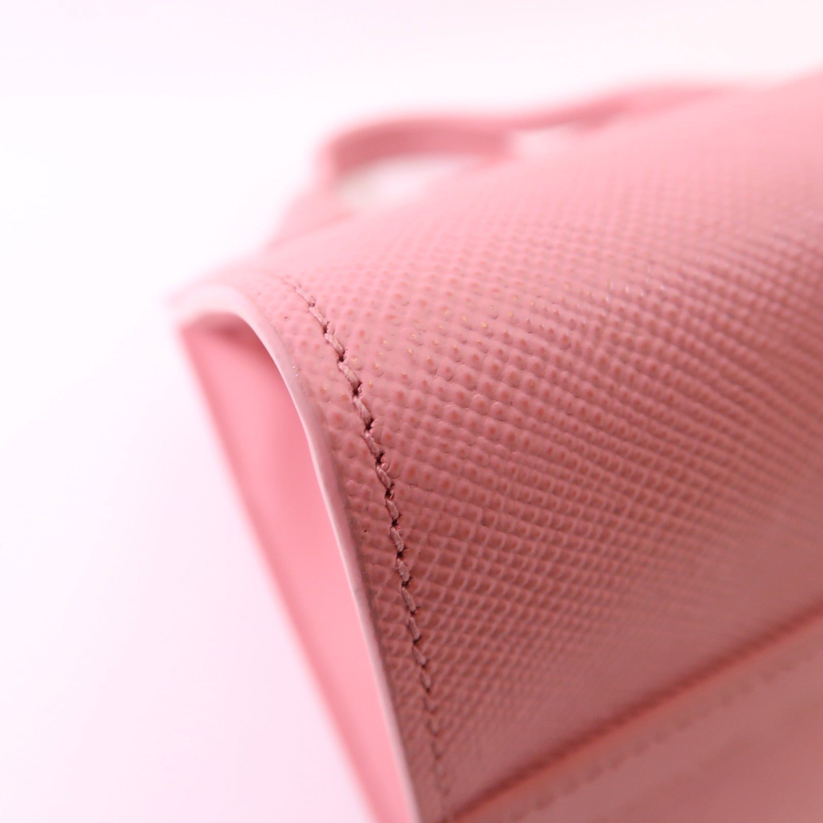 PRADA 牛皮皮革Monochrome金扣手挽肩背兩用袋