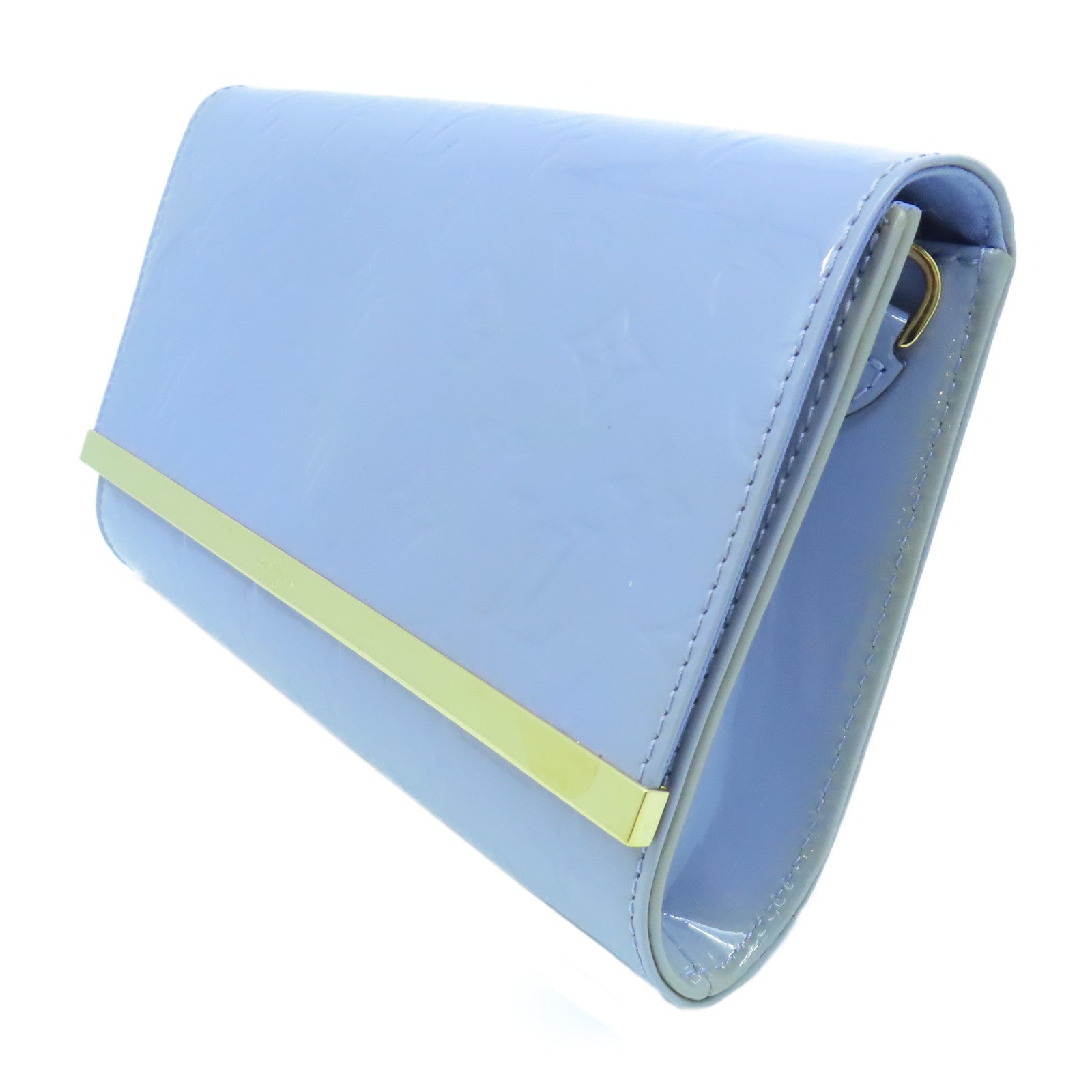 LOUIS VUITTON 【激減優惠】Monogram Vernis ANA 2 Way Shoulder金扣手挽肩背兩用袋紫色
