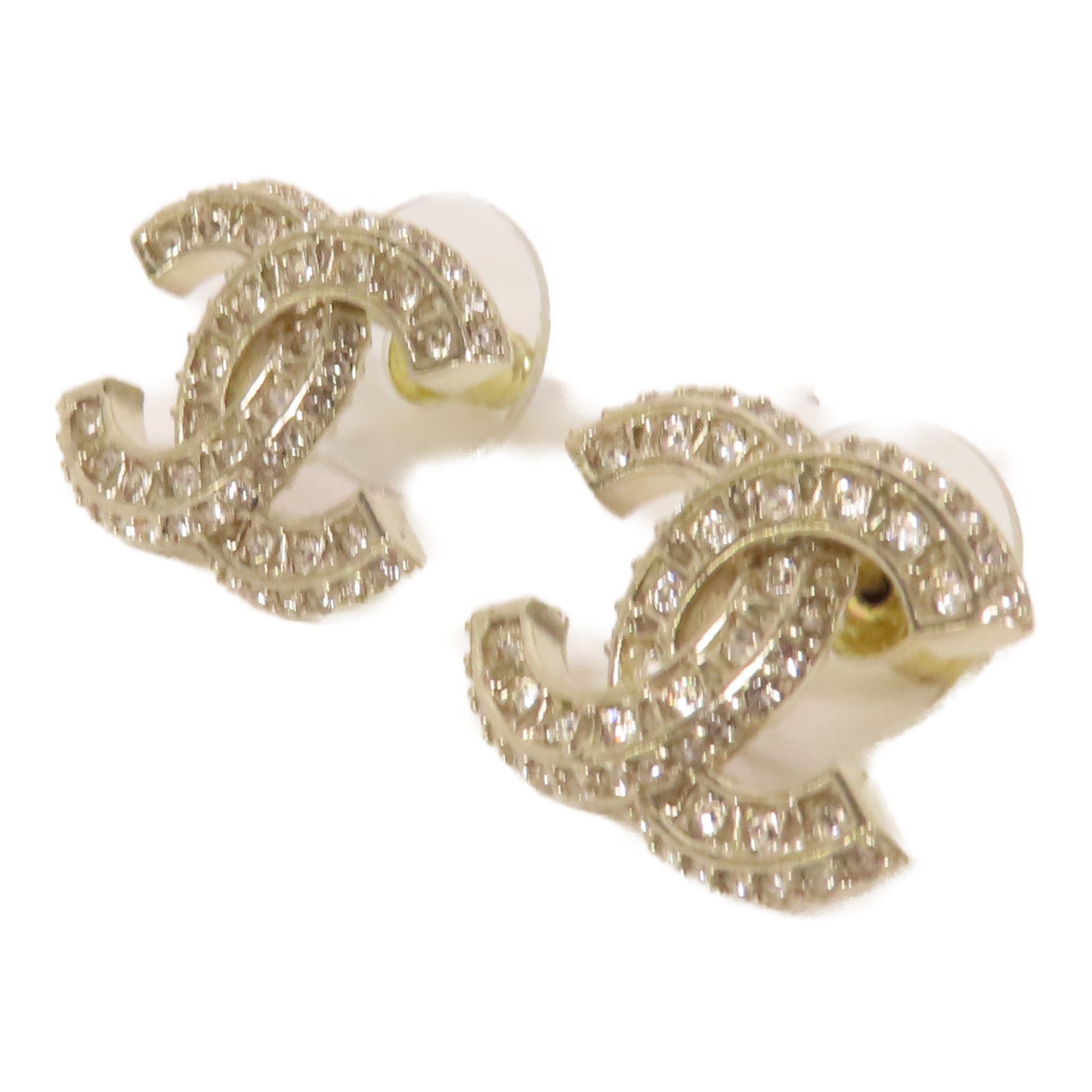 CHANEL 金屬Earrings耳環金色