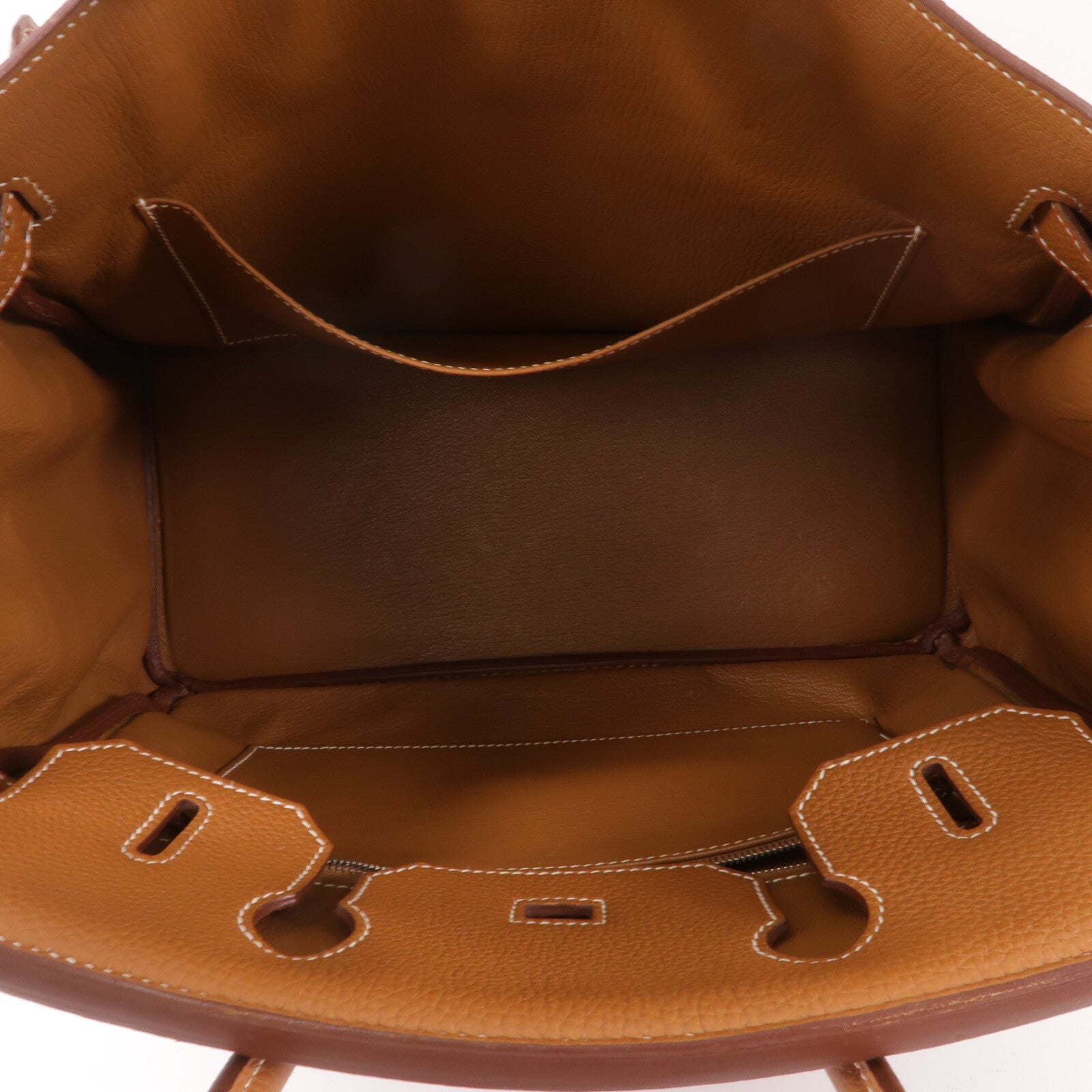 HERMES Togo皮革Birkin 30手挽袋Gold