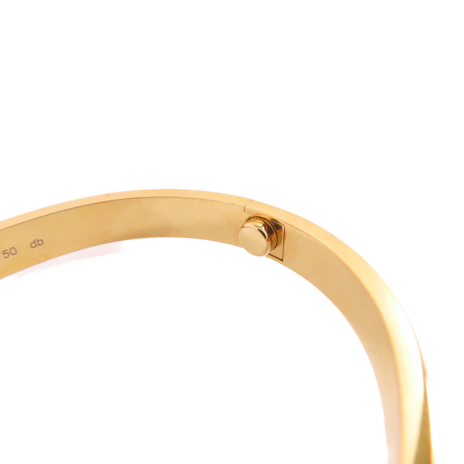 CARTIER 18K黃金Love Blaceret手鐲Cartier#17