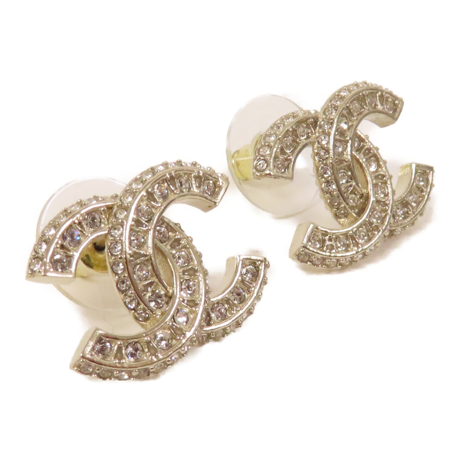 CHANEL 金屬Earrings耳環金色
