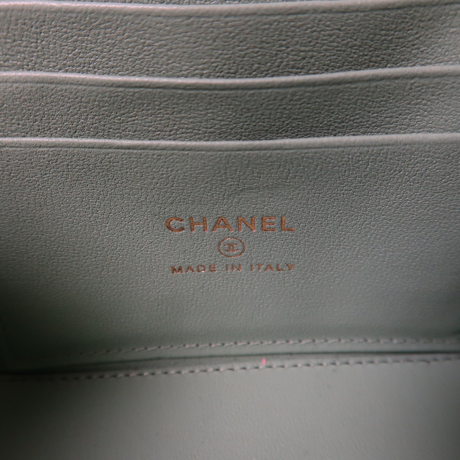 CHANEL 菱格羊皮皮革Vanity Case金釦鏈帶肩背袋粉紅色