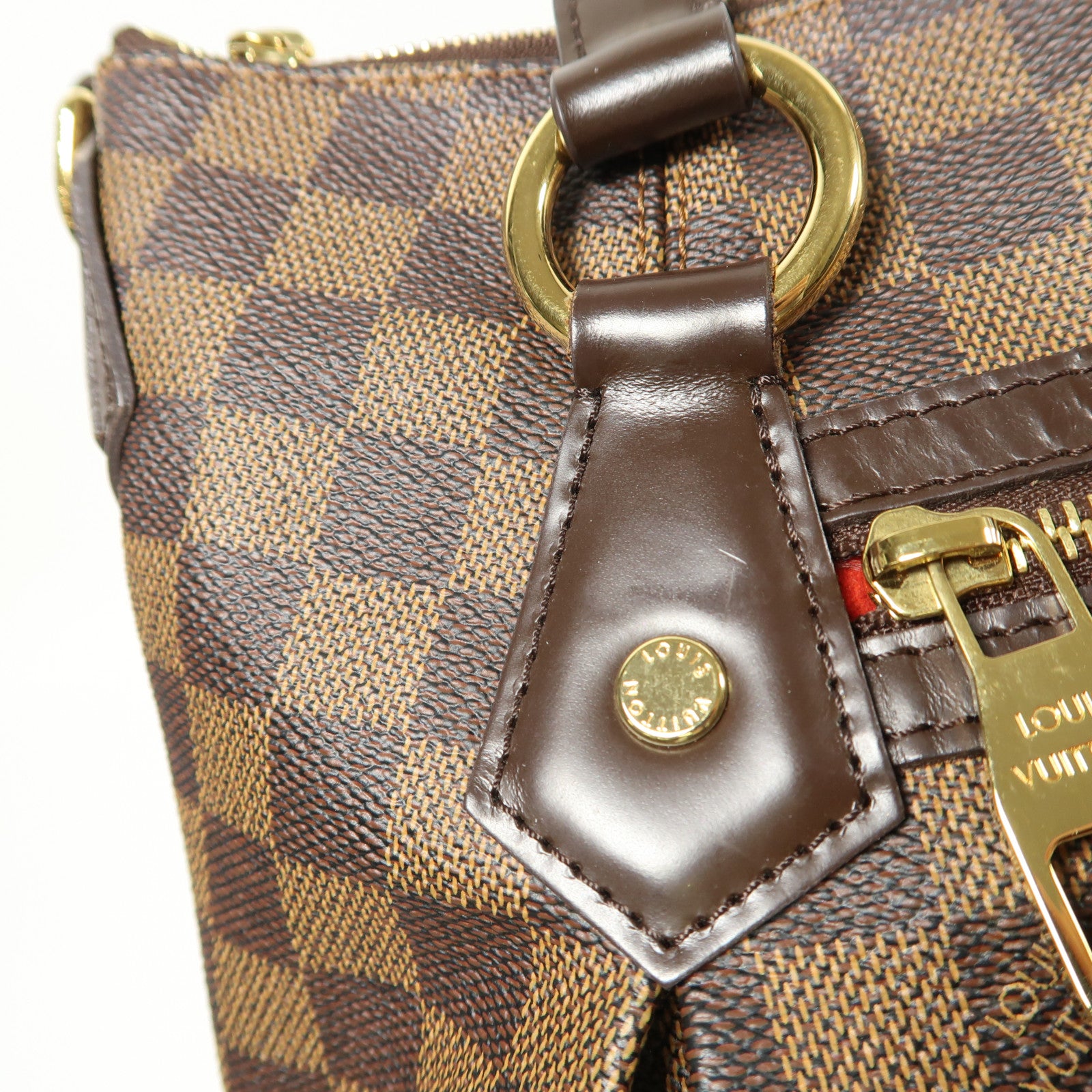LOUIS VUITTON 【激減優惠】Damier Evora MM金扣手挽肩背兩用袋