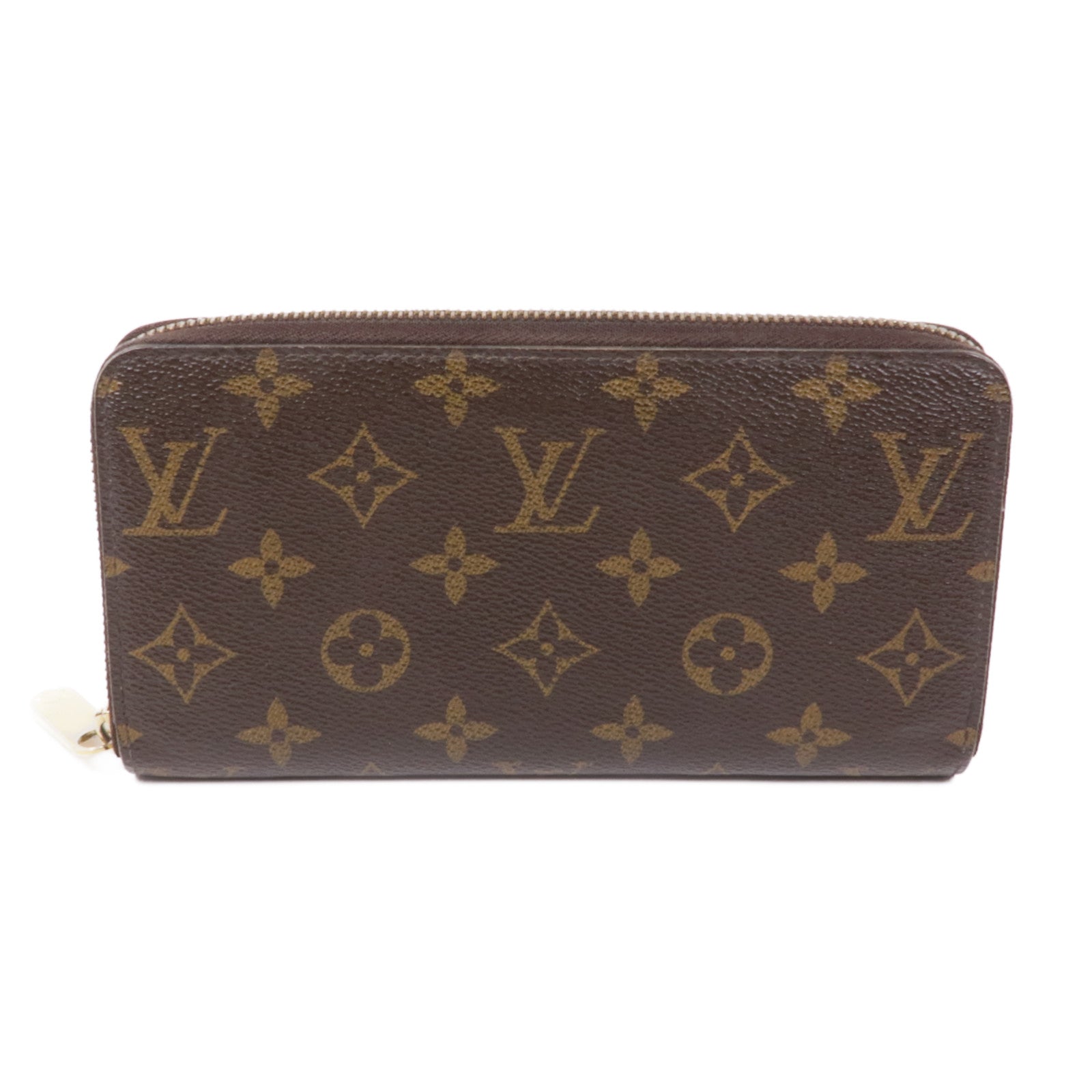 LOUIS VUITTON Monogram Zipper Long Wallet金扣長錢包