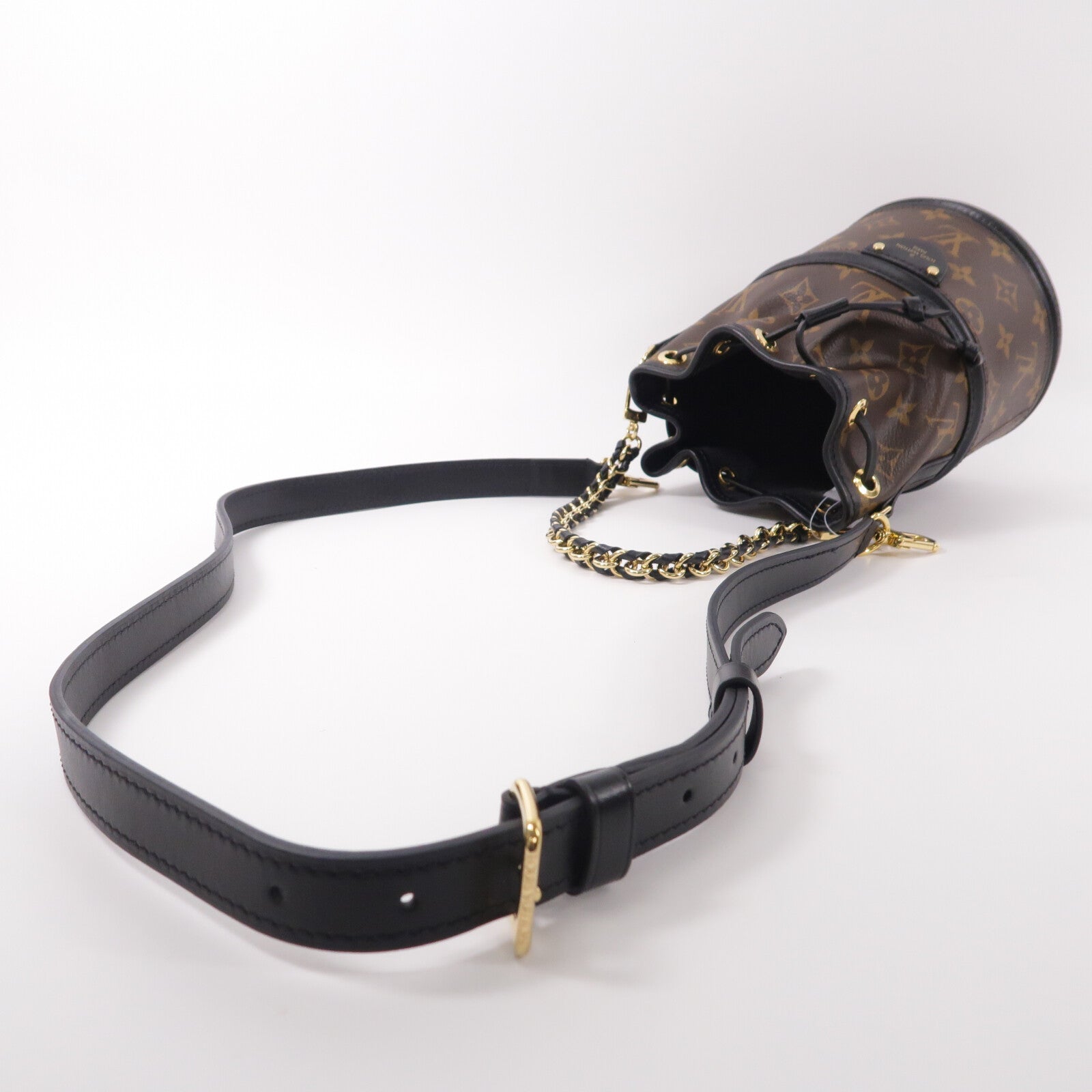 LOUIS VUITTON Monogram Canoe鏈帶手挽肩背兩用袋