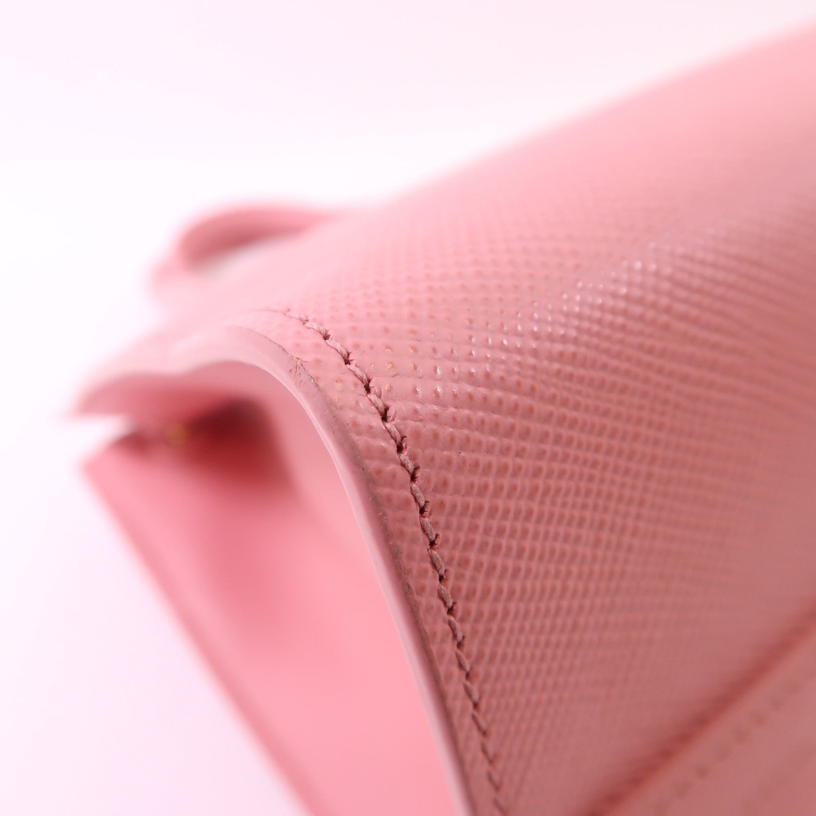 PRADA 牛皮皮革Monochrome金扣手挽肩背兩用袋