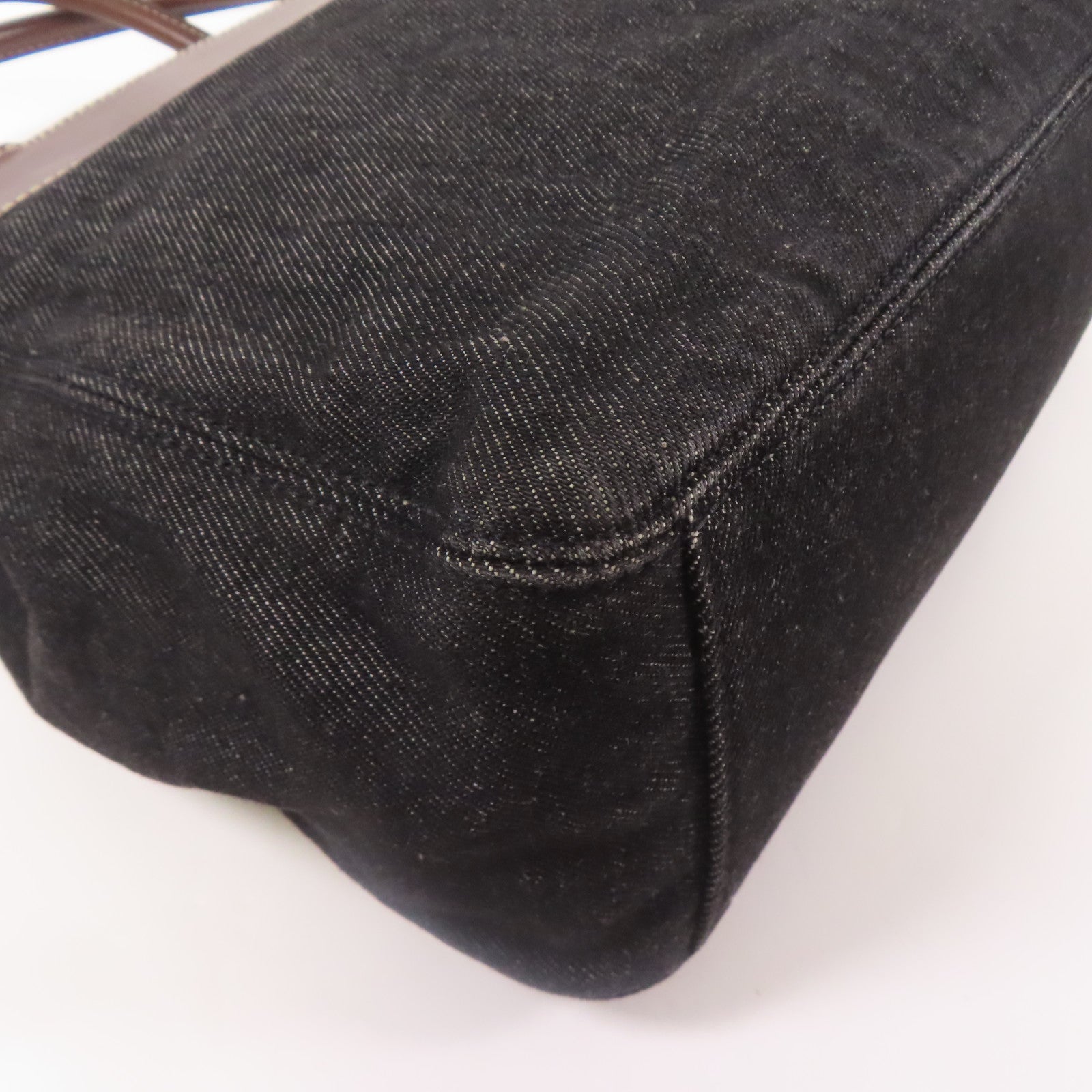 CHANEL 牛仔布/牛皮皮革Hand Bag手挽袋