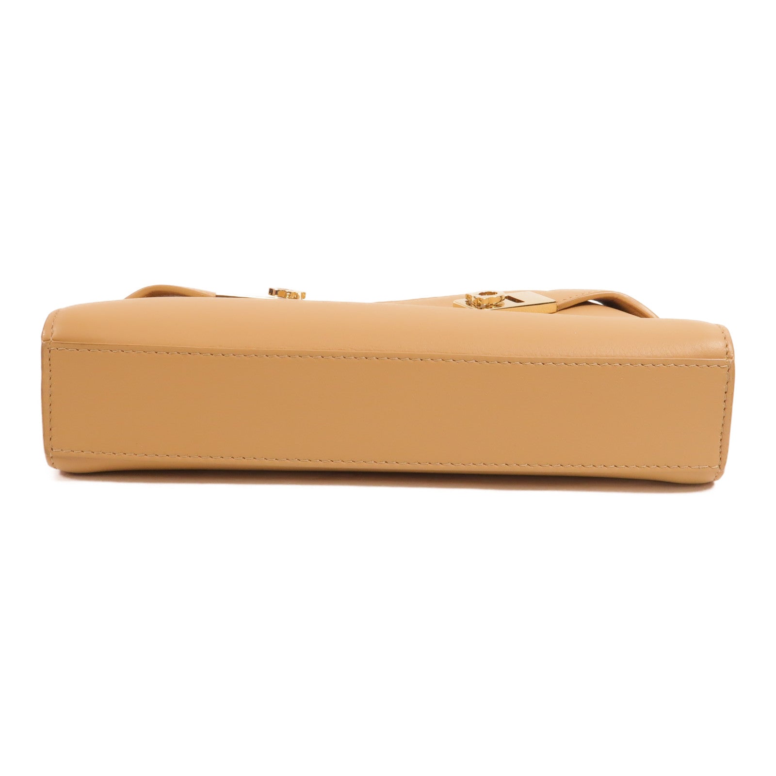 Salvatore Ferragamo 牛皮皮革Mini Hug肩背袋