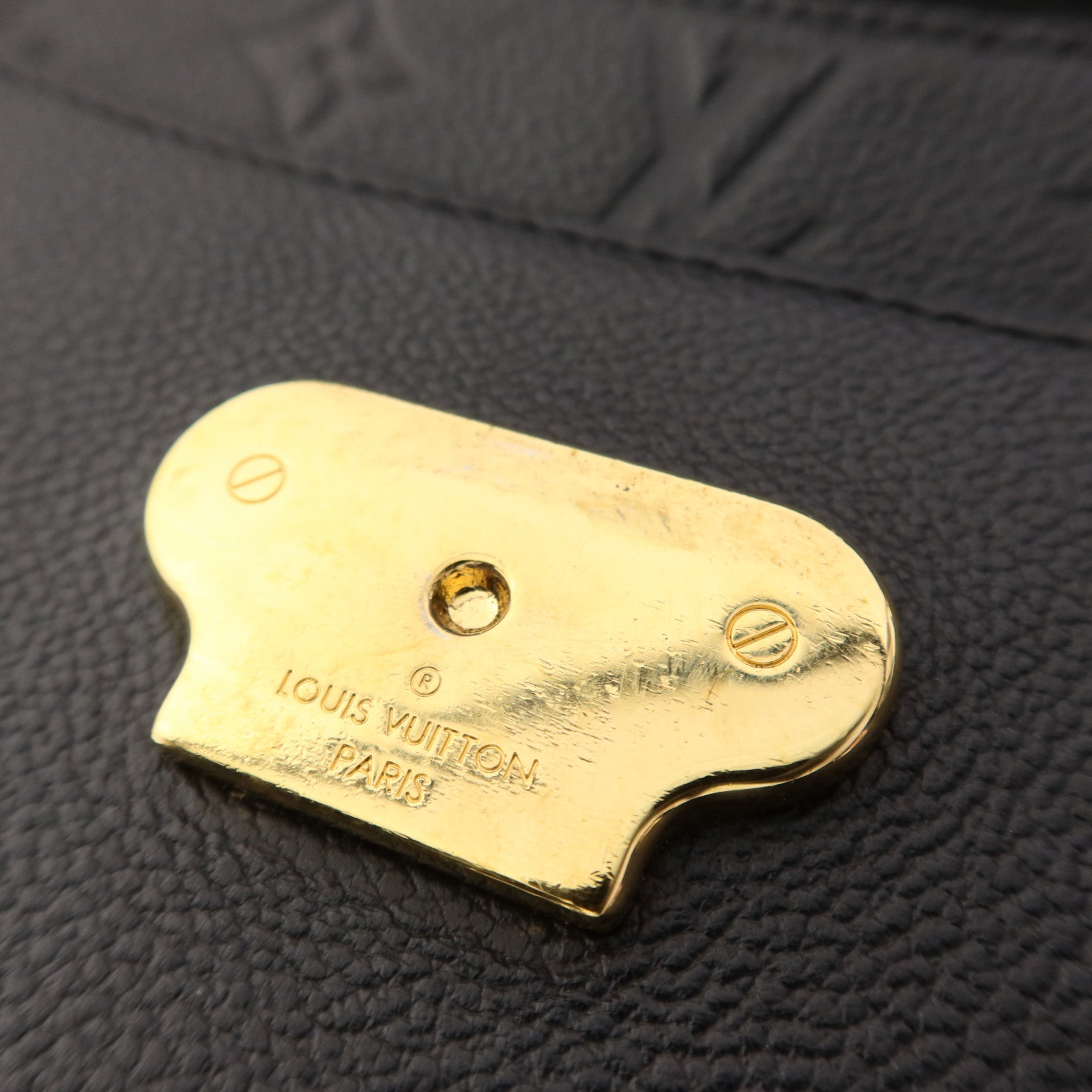 LOUIS VUITTON Monogram Empreinte Vavin PM金扣肩背袋