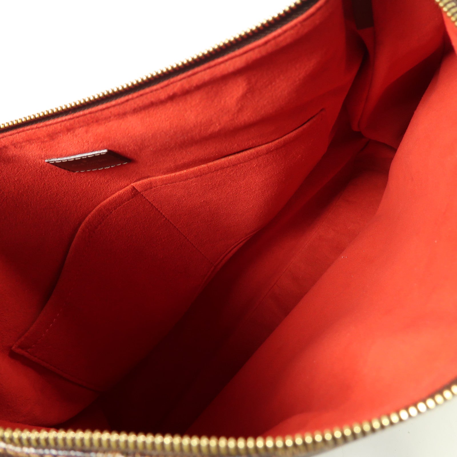 LOUIS VUITTON Damier Evora MM金扣手挽肩背兩用袋