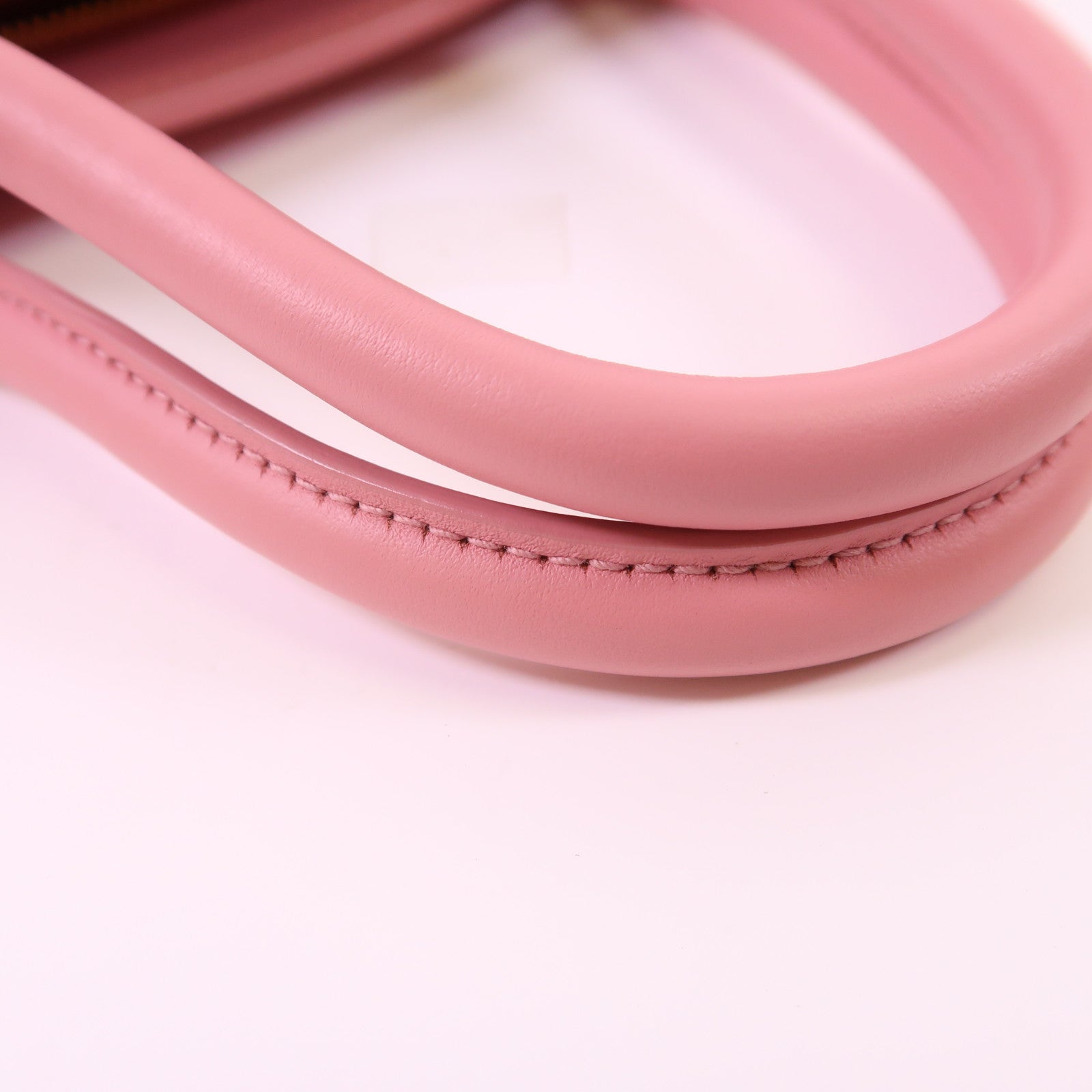 PRADA 牛皮皮革Monochrome金扣手挽肩背兩用袋