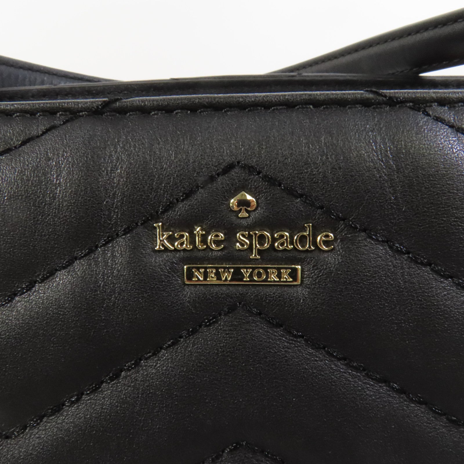 Kate Spade 牛皮皮革Tote Bag金扣肩背袋