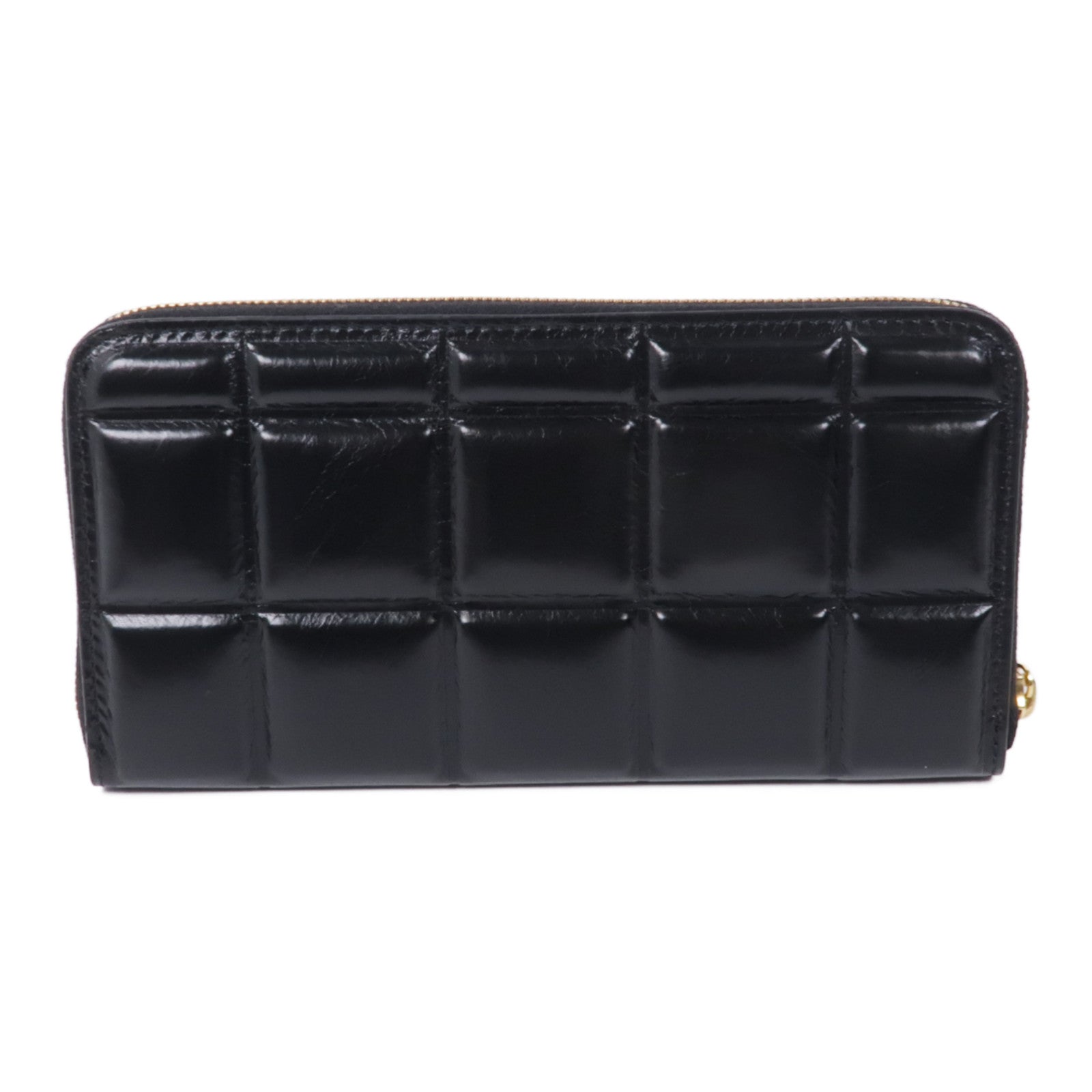 BOTTEGA VENETA 皮革Long Wallet金扣長錢包