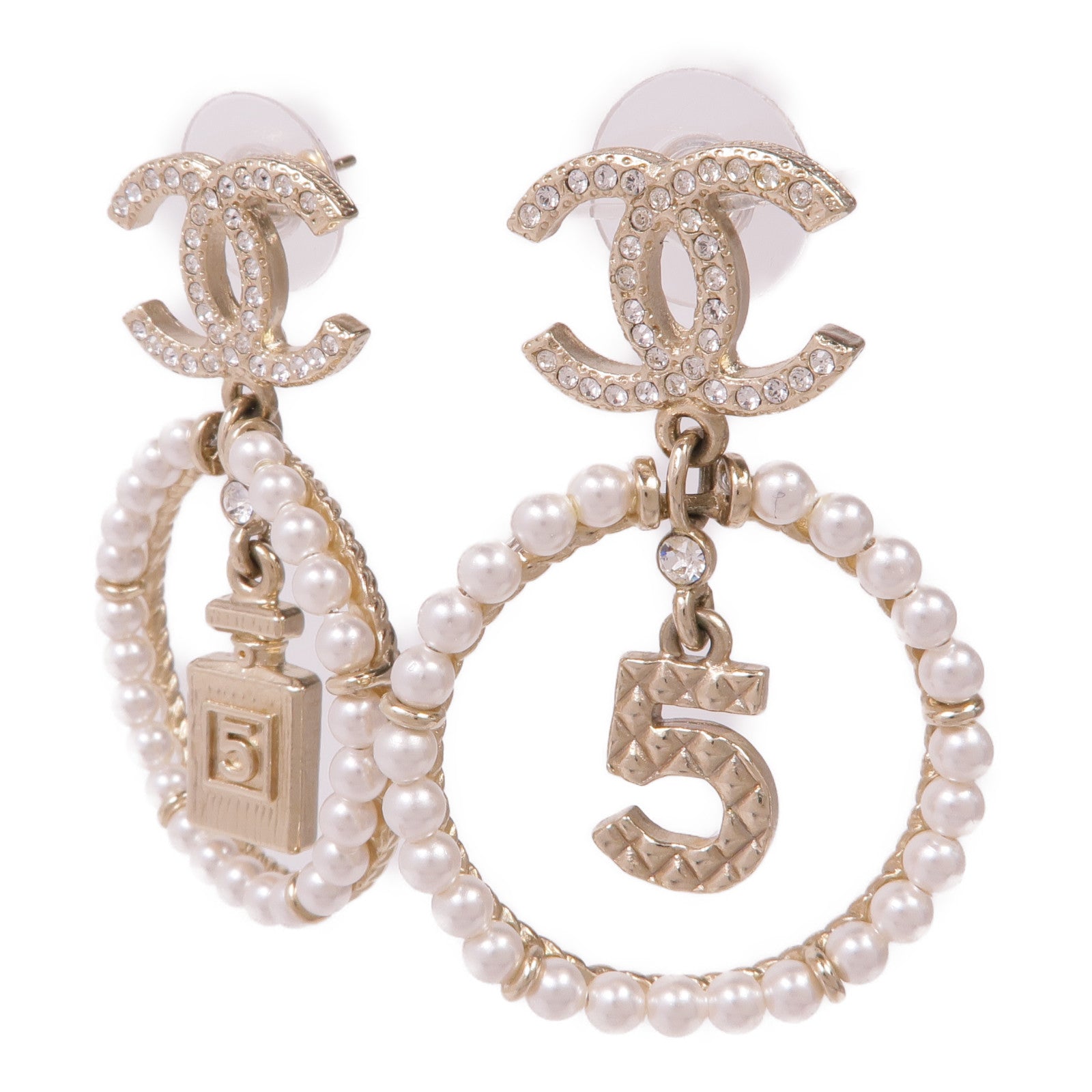 CHANEL PVC/金屬Earrings耳環