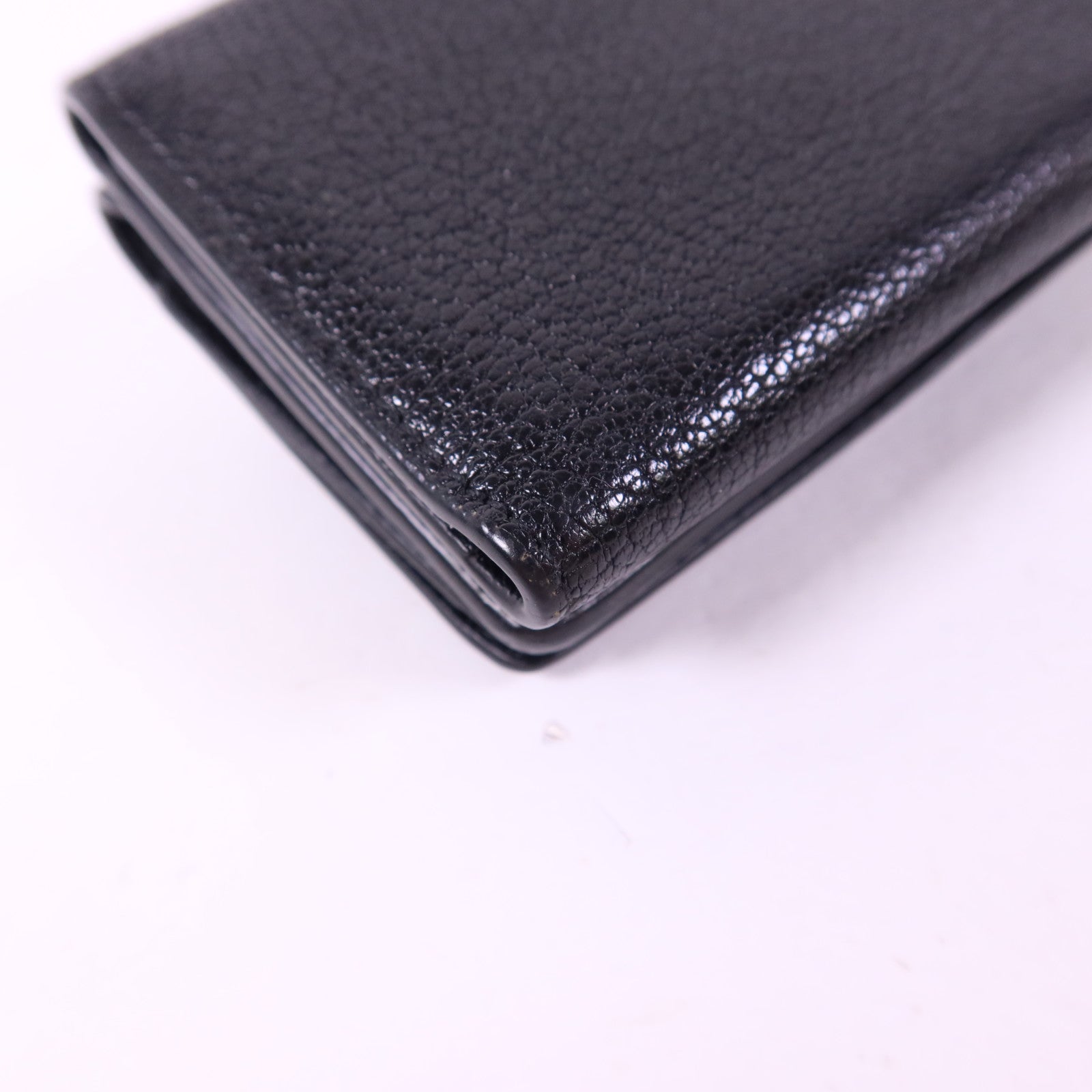 BALENCIAGA 牛皮皮革Trifold Wallet金扣錢包