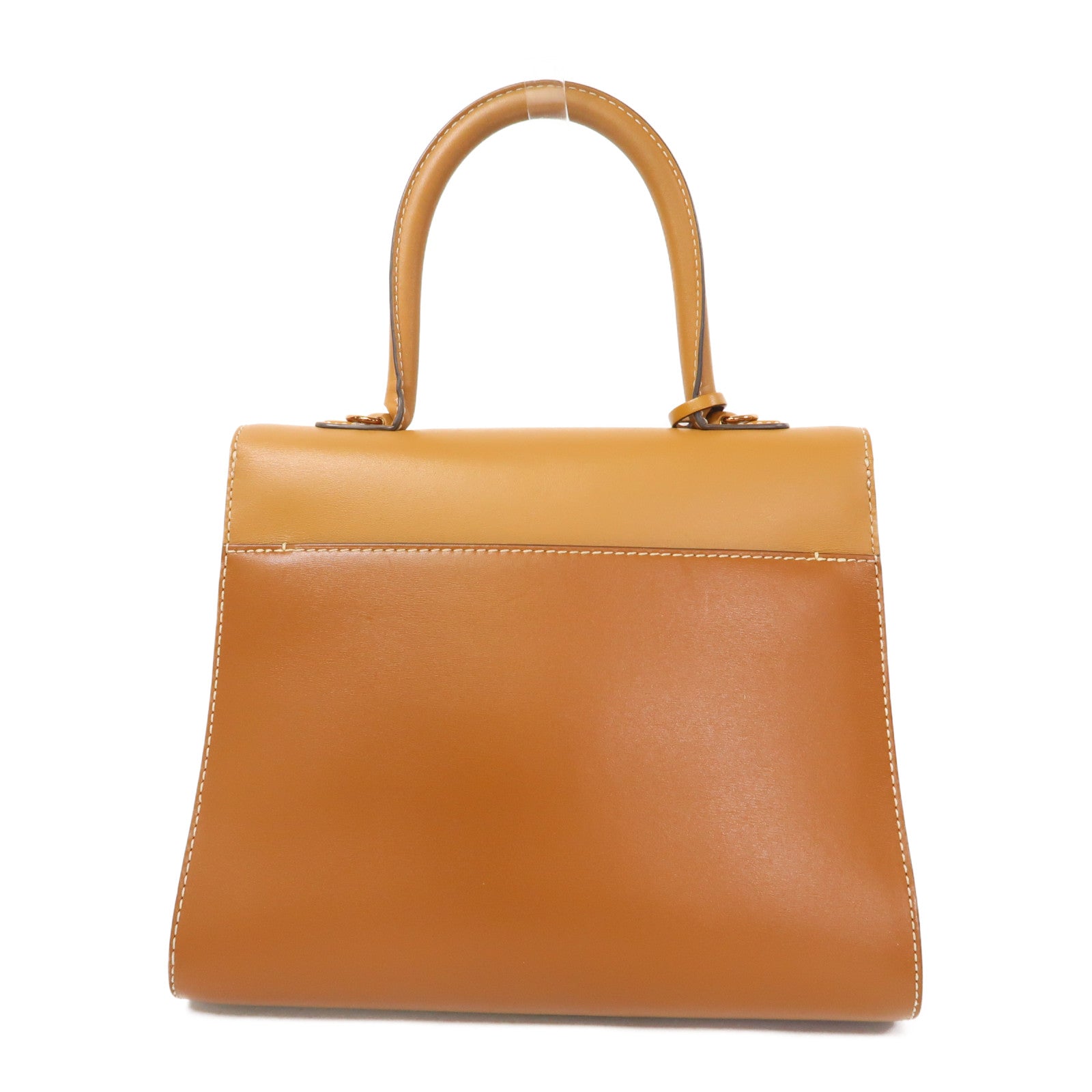 SELECTION 牛皮皮革Delvaux Brilliant手挽肩背兩用袋啡色