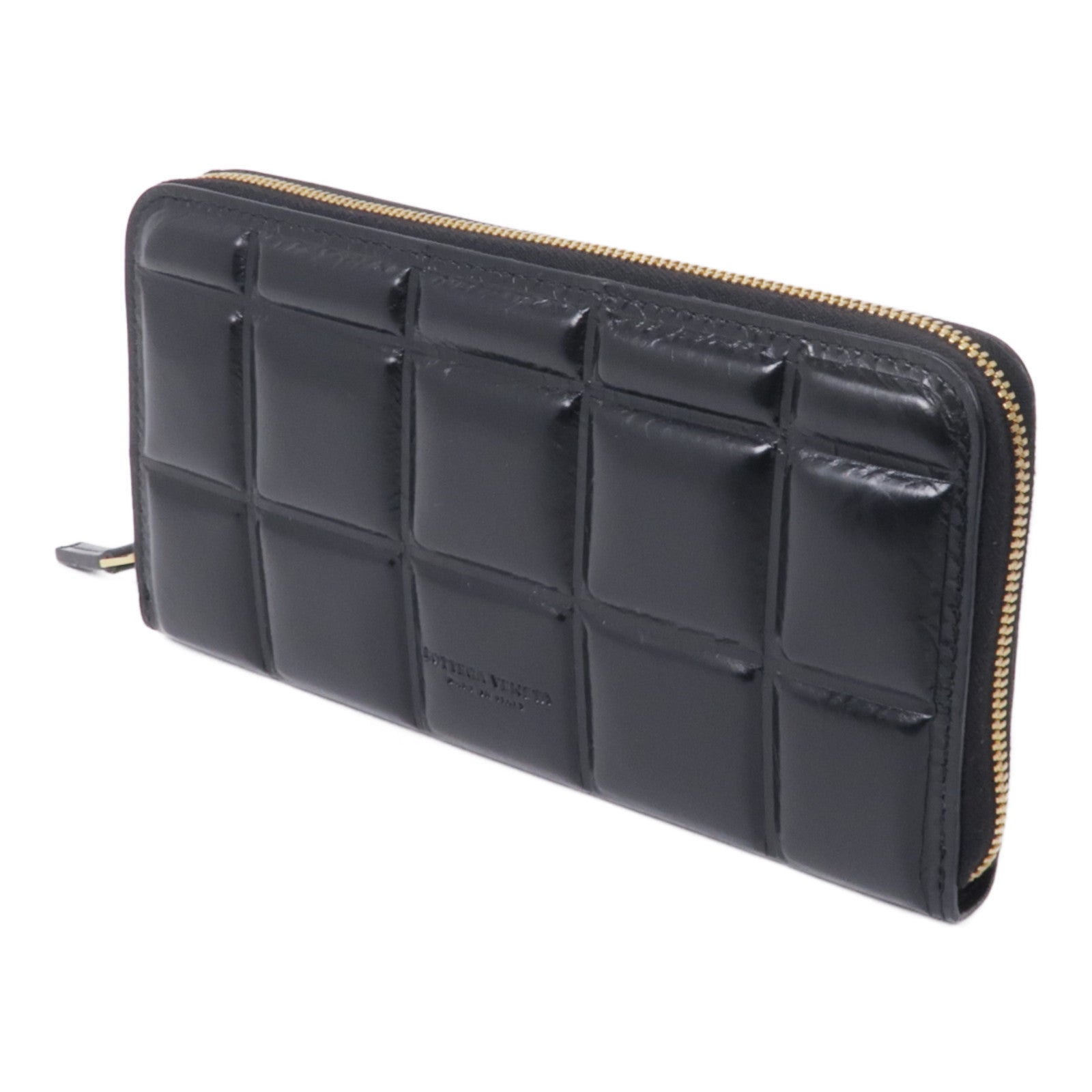 BOTTEGA VENETA 【激減優惠】皮革Long Wallet金扣長錢包