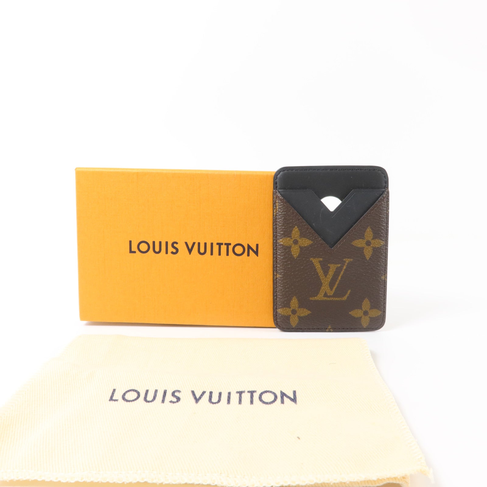 LOUIS VUITTON Monogram Magnetic Card Holder磁性卡套