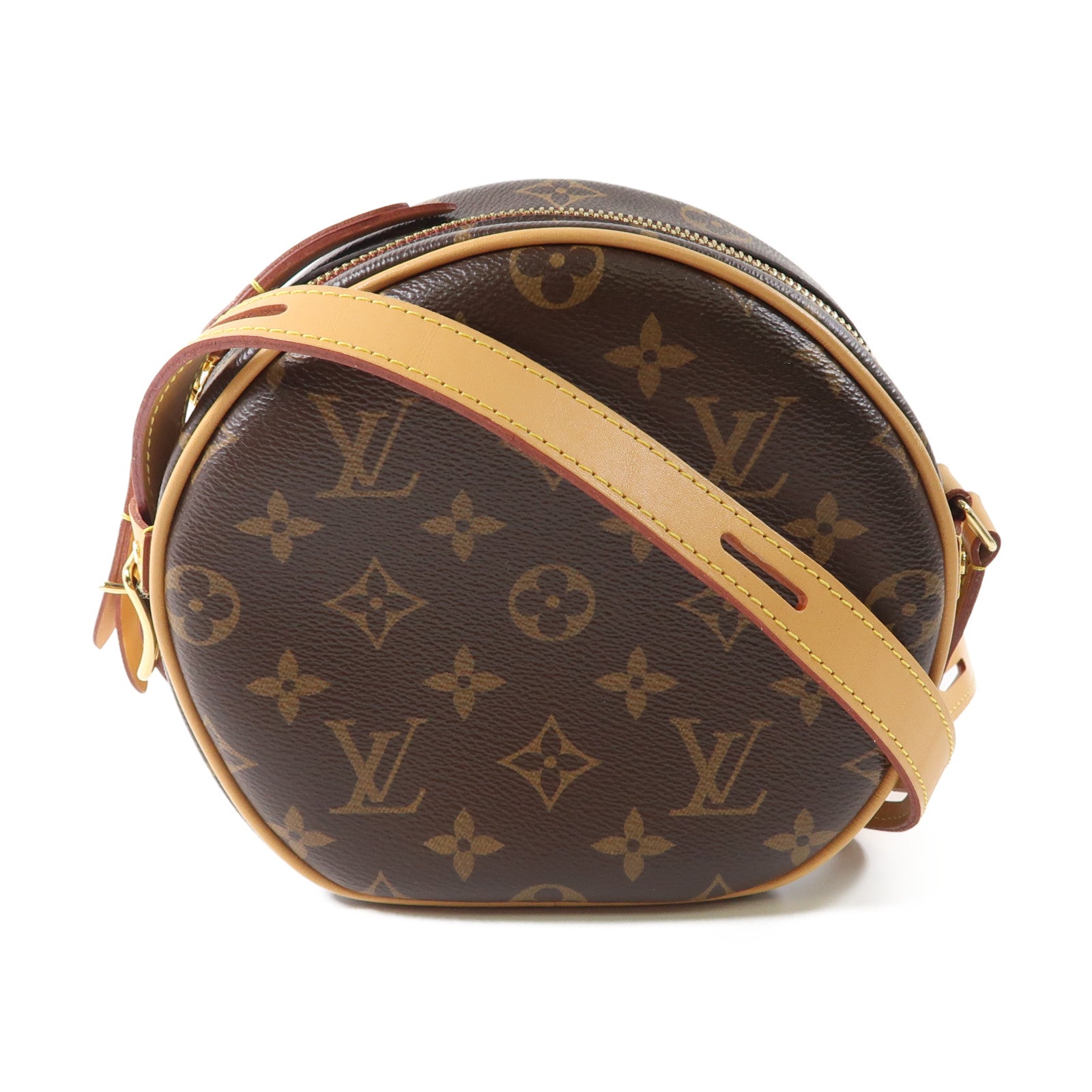 LOUIS VUITTON Monogram Boite Chapeau Souple PM金扣肩背袋啡色