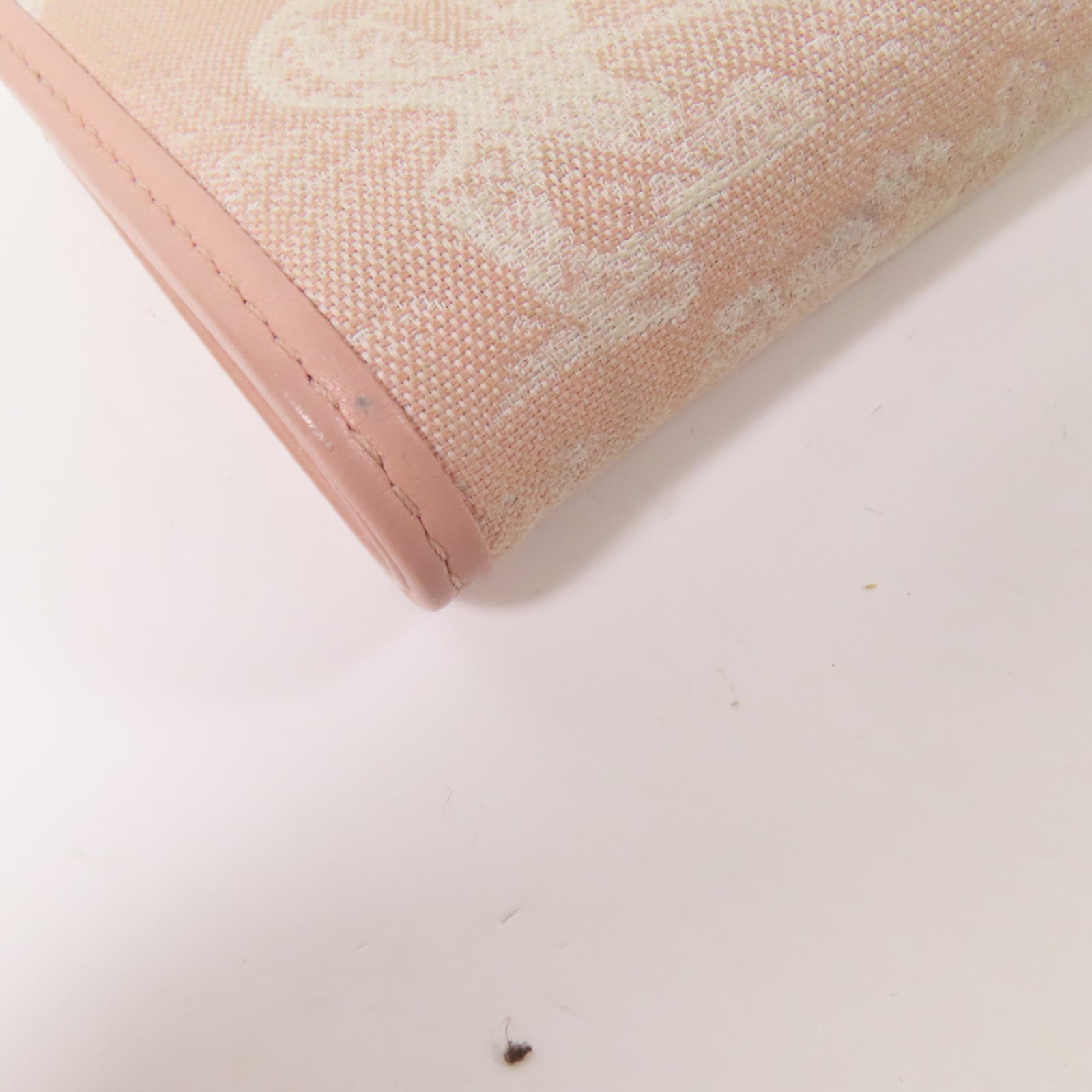 Dior 帆布Bifold Wallet金扣錢包