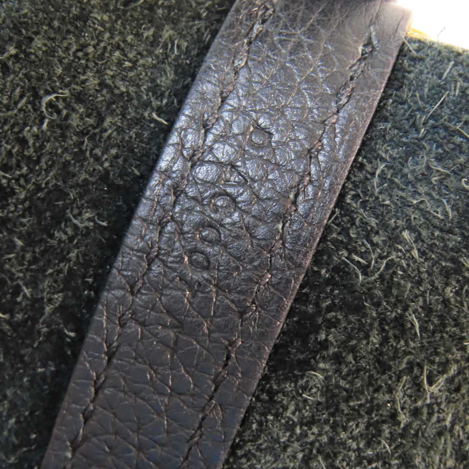 HERMES 【激減優惠】Clemence皮革Picotin MM金扣手挽袋Noir