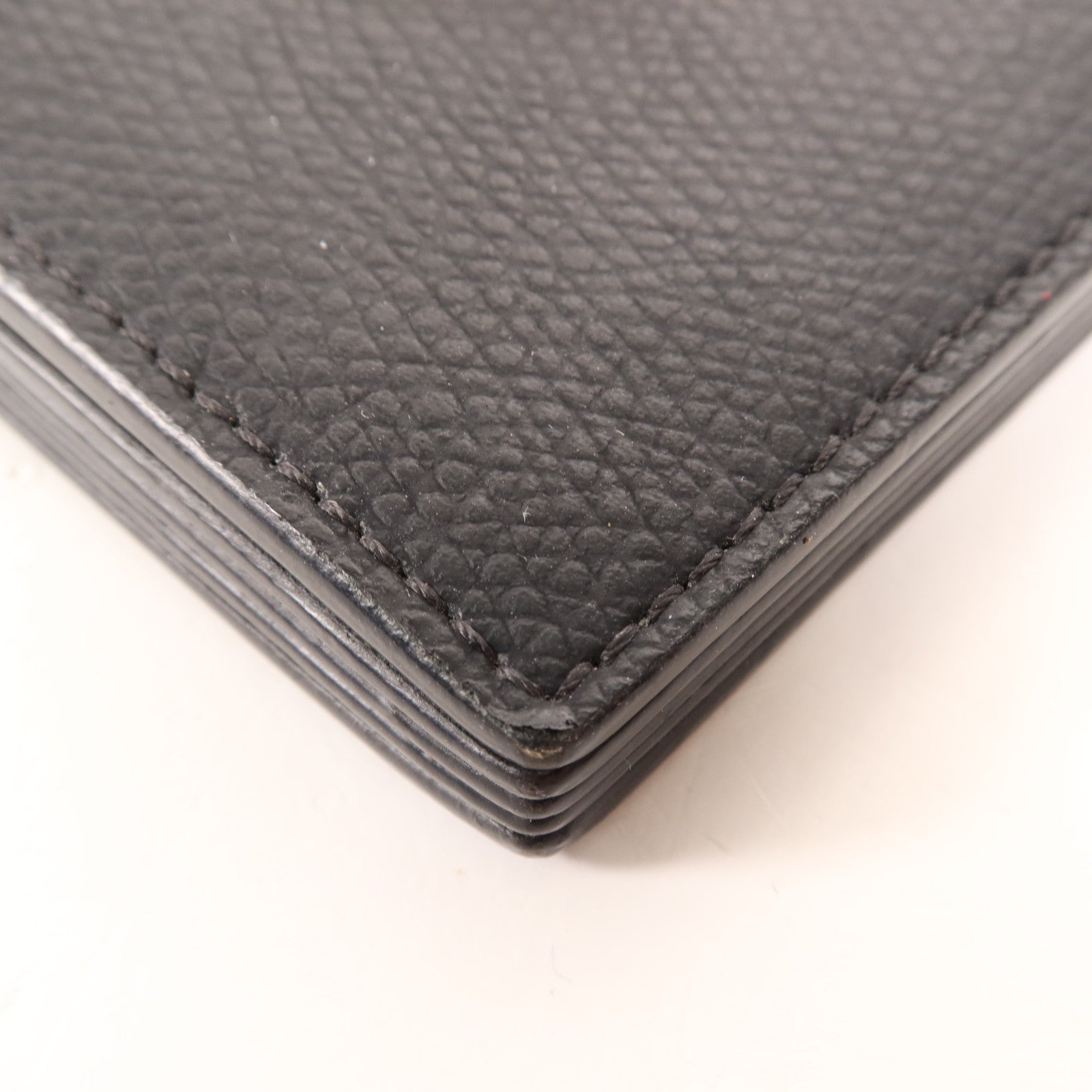 FENDI 牛皮皮革Flat F金扣卡片套