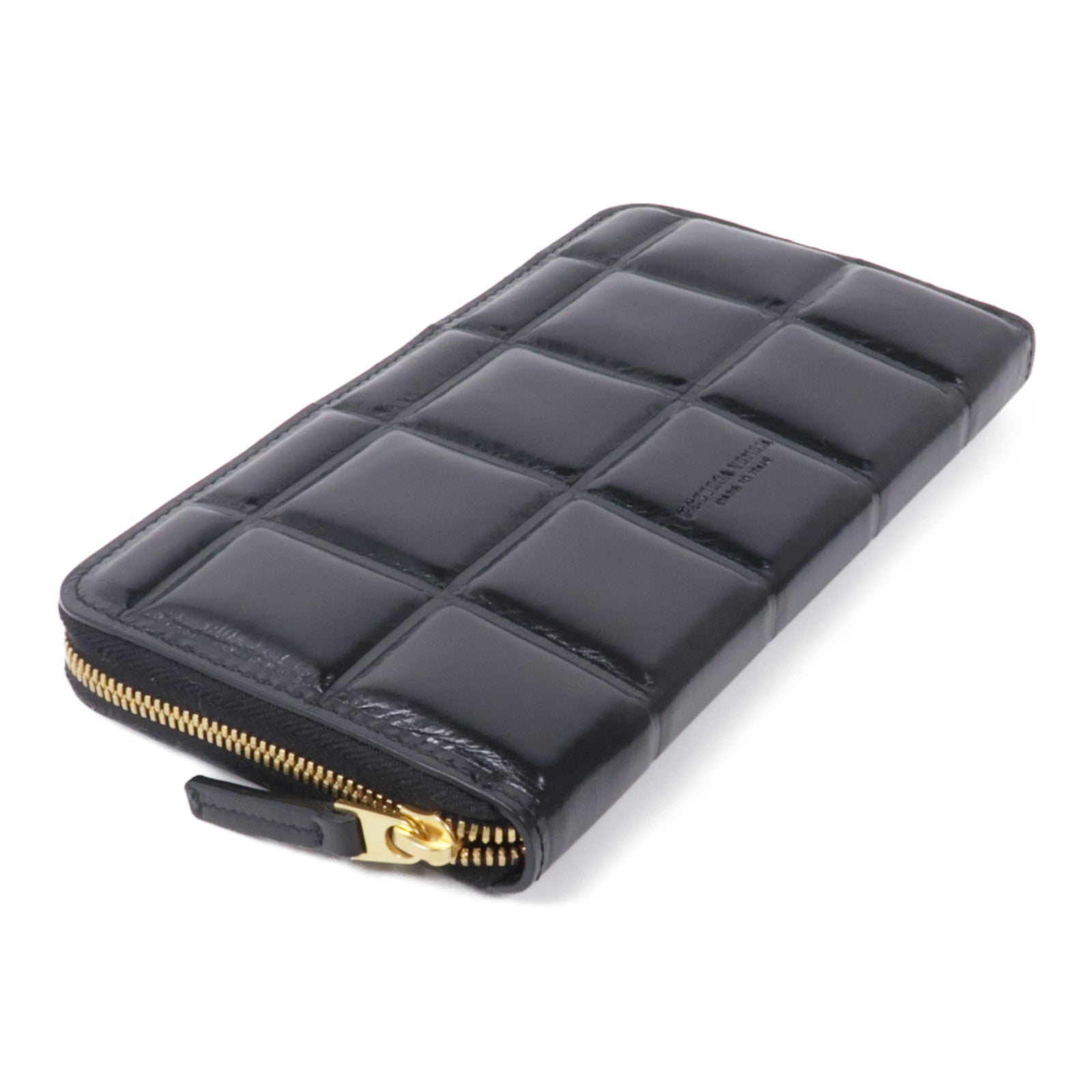 BOTTEGA VENETA 皮革Long Wallet金扣長錢包