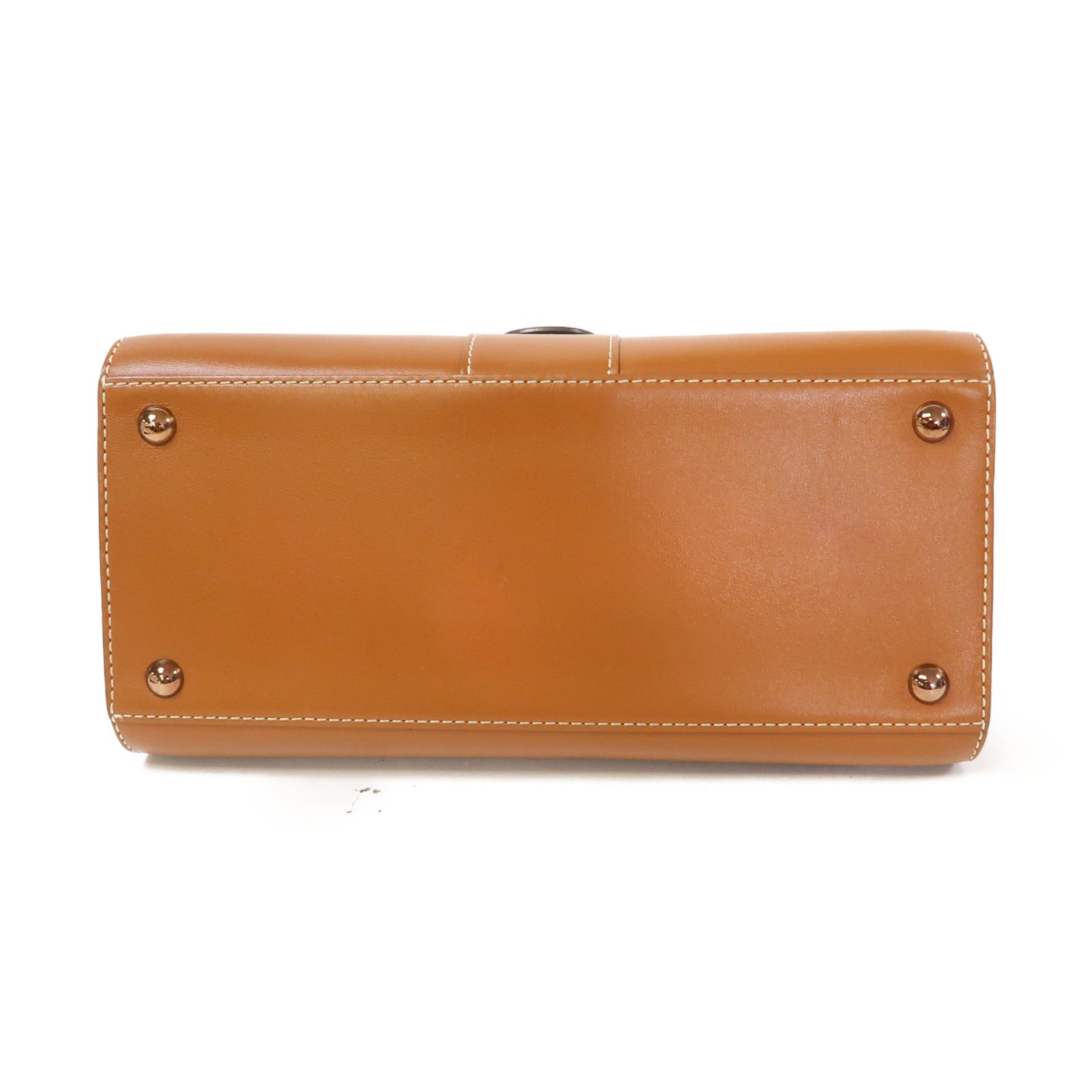 SELECTION 牛皮皮革Delvaux Brilliant手挽肩背兩用袋啡色