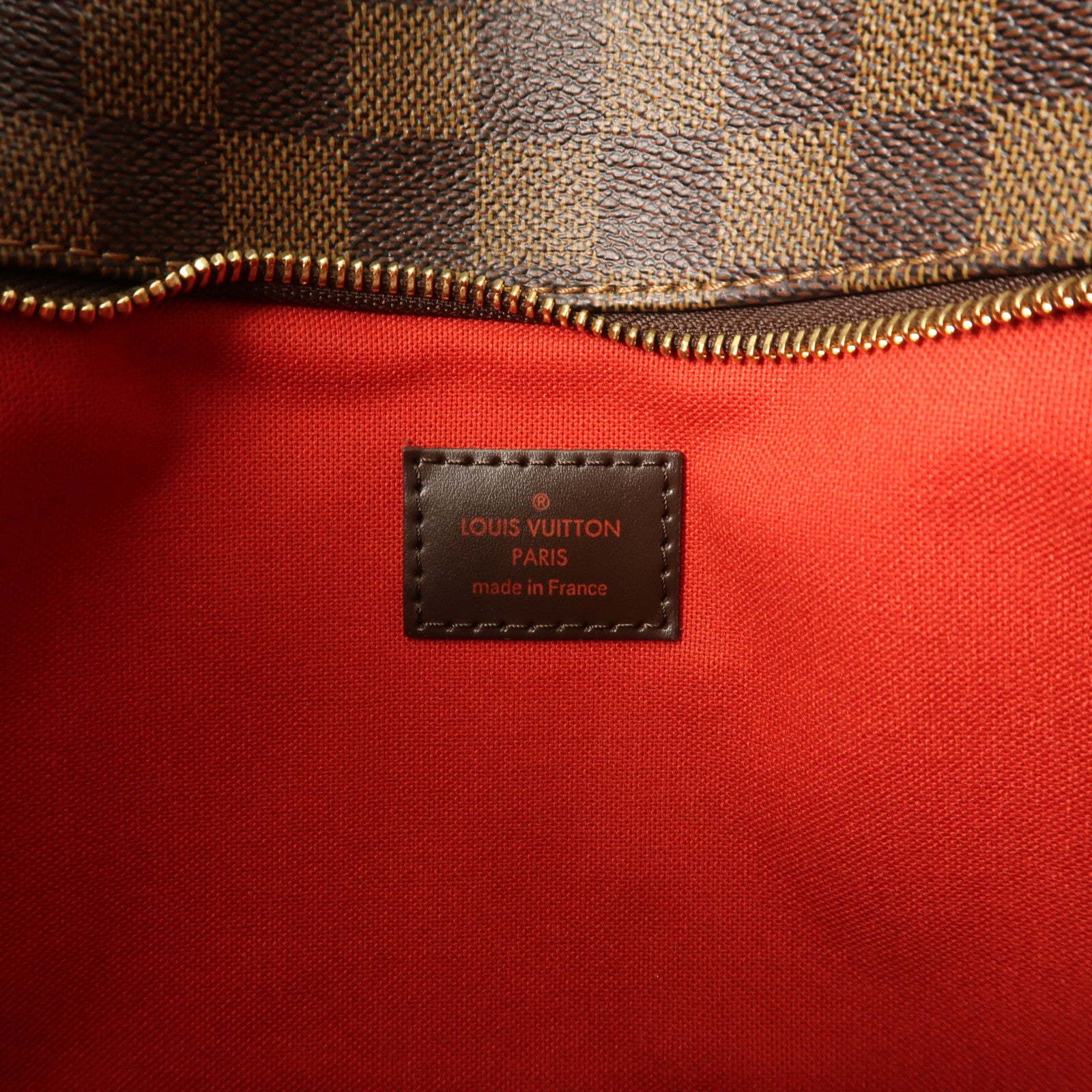 LOUIS VUITTON Damier Bloomsbury GM金扣肩背袋