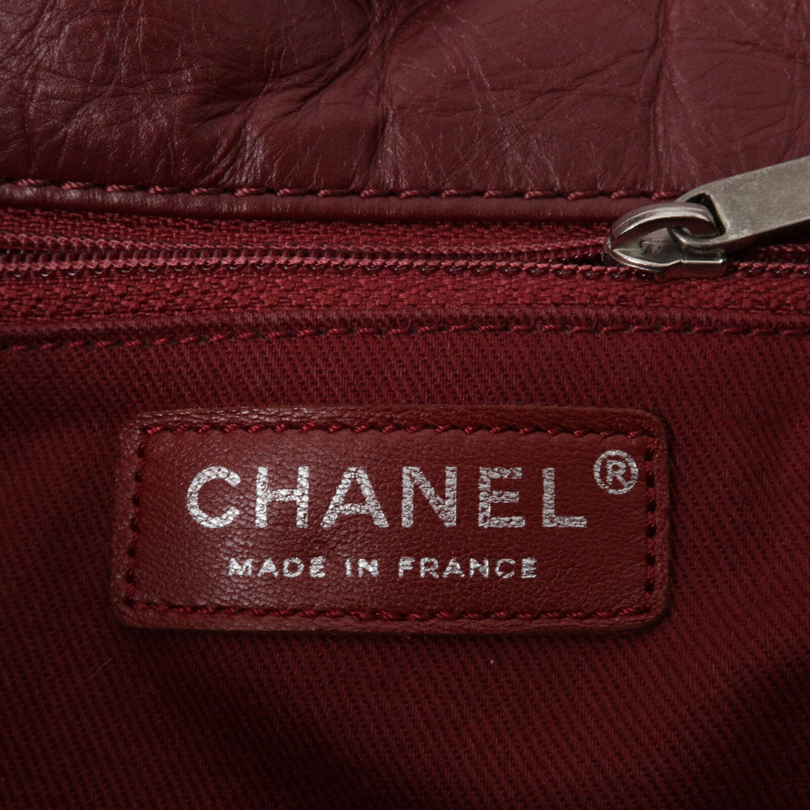 CHANEL 牛皮皮革Shopping In Moscow Tote Bag鏈帶手挽袋