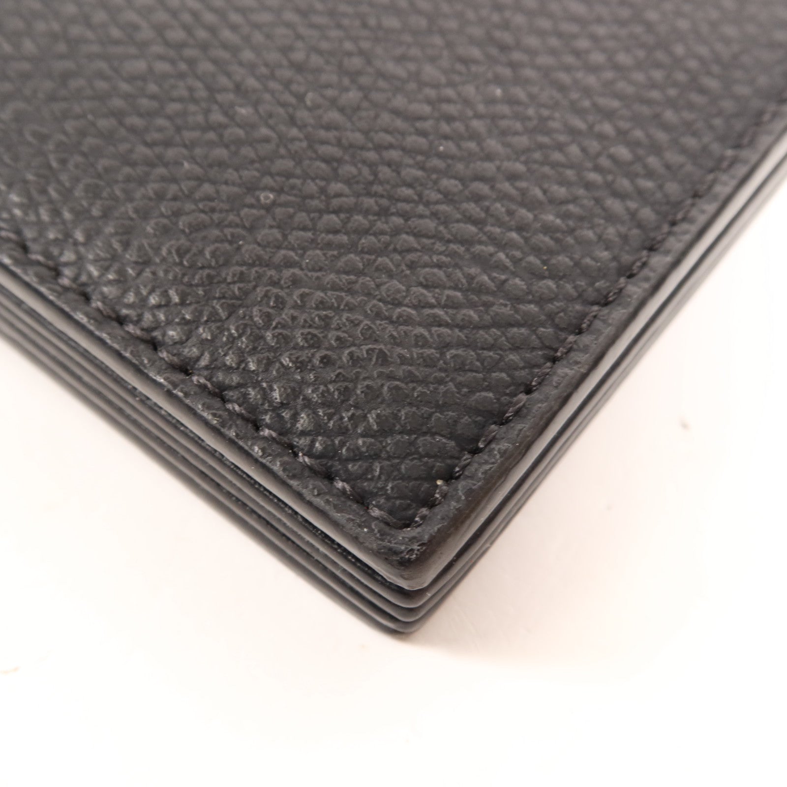 FENDI 牛皮皮革Flat F金扣卡片套